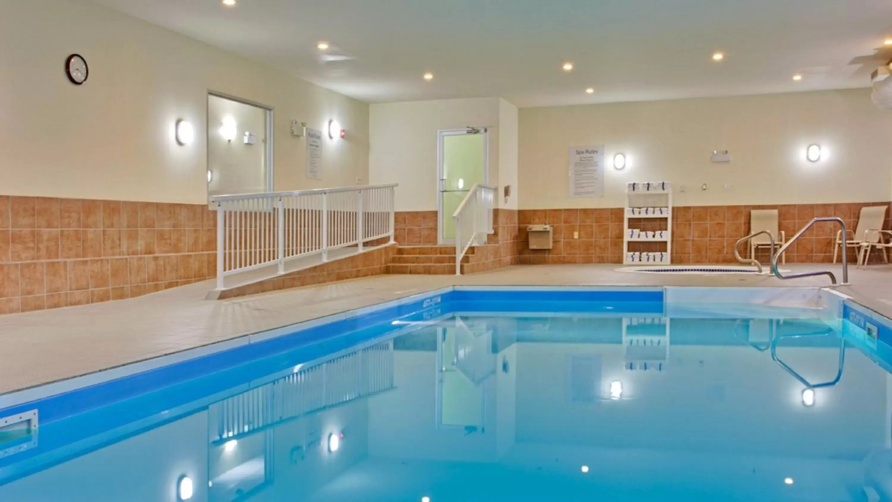 Swimming Pool in Holiday Inn Express Hotel & Suites Swift Current, an IHG Hotel