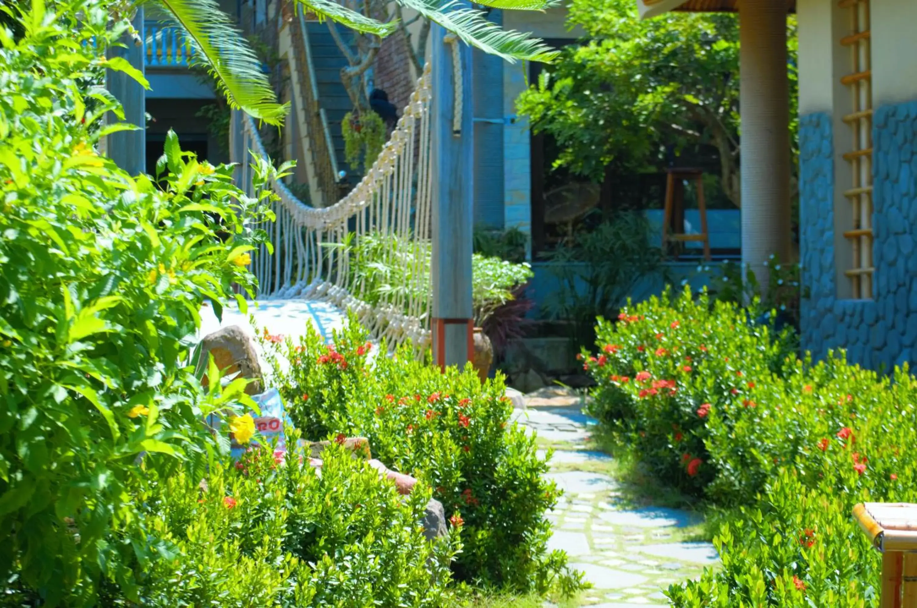 Garden in Coral Bay Resort