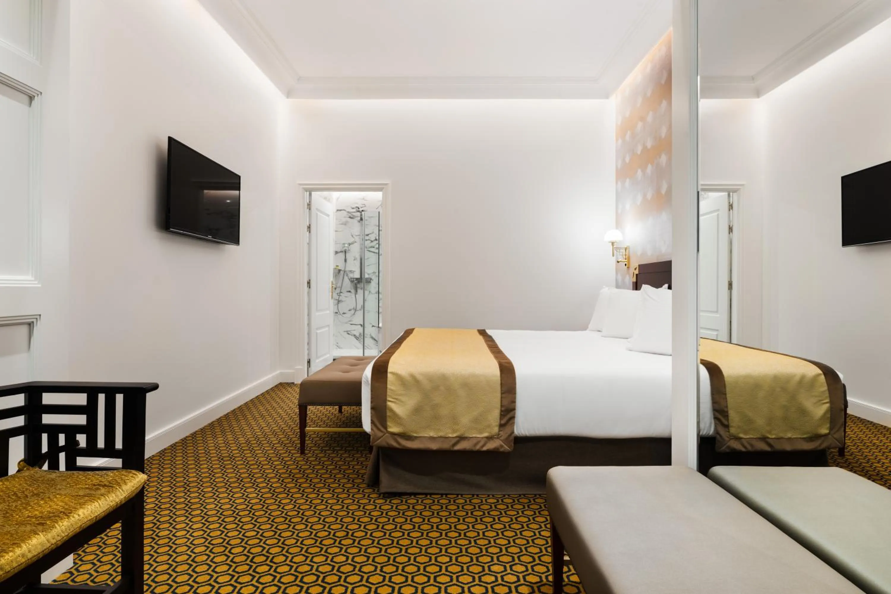 Bedroom, Bed in Eurostars Gran Hotel La Toja