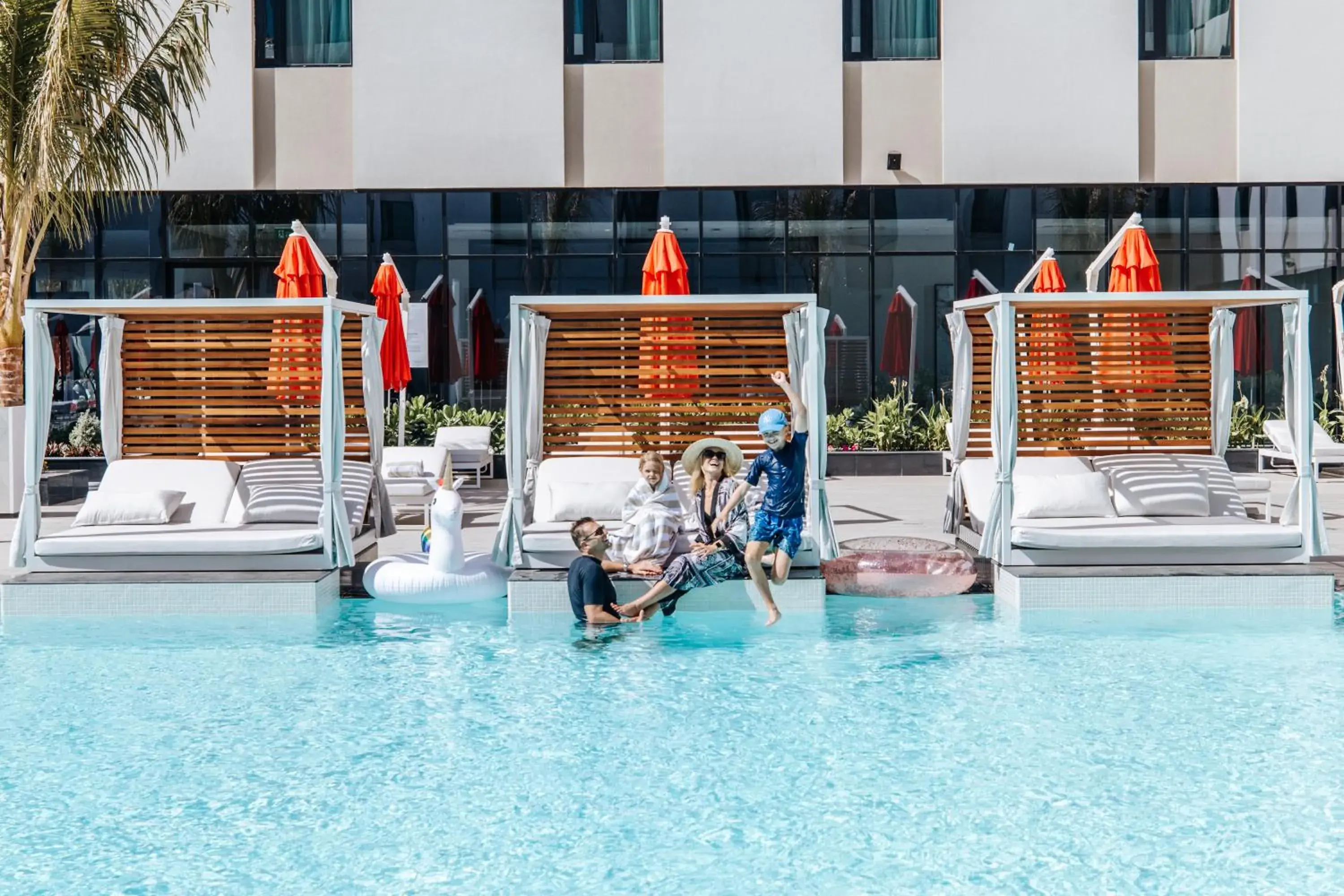 Swimming pool in Avani Muscat Hotel & Suites