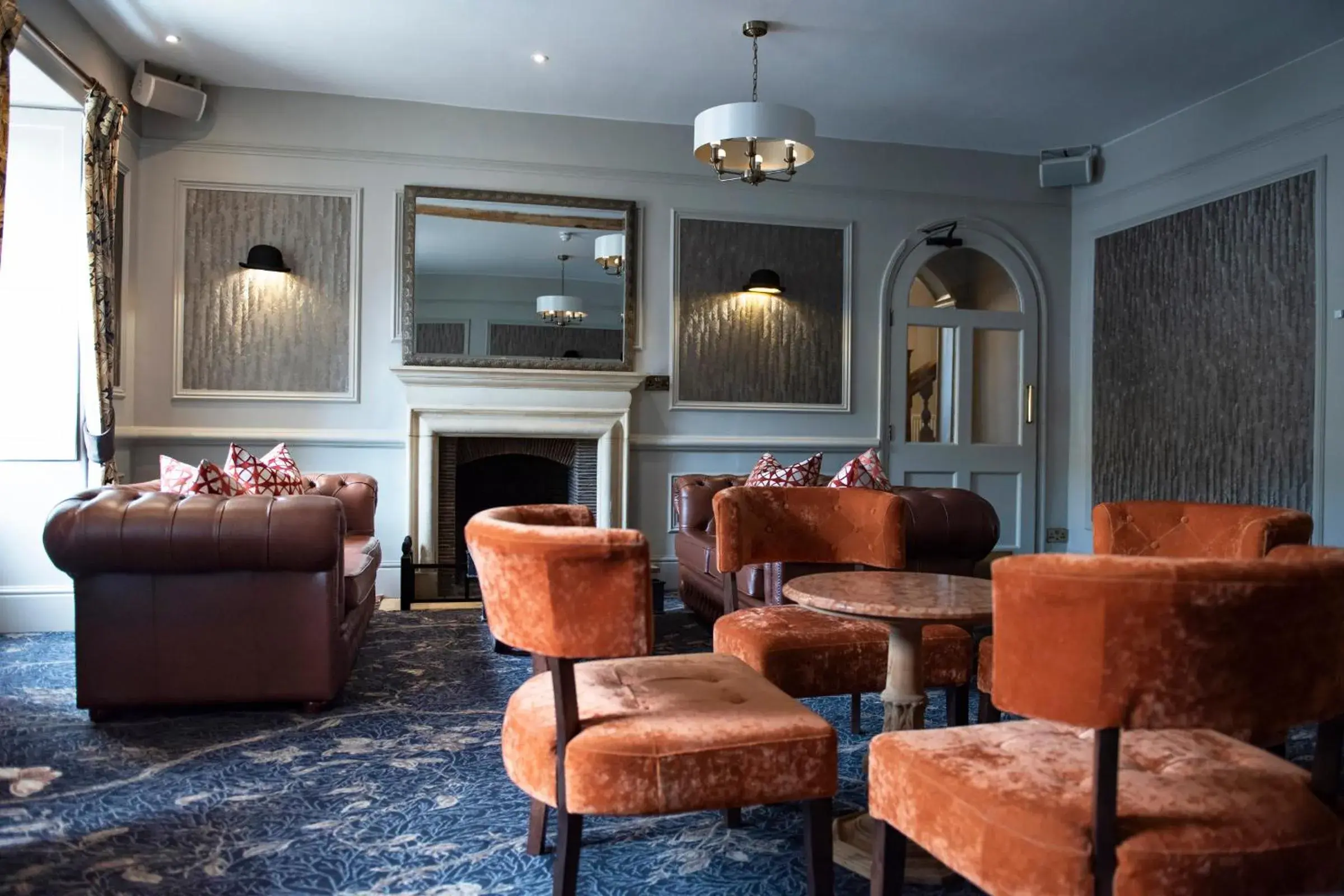 Seating area in The Haycock Manor Hotel