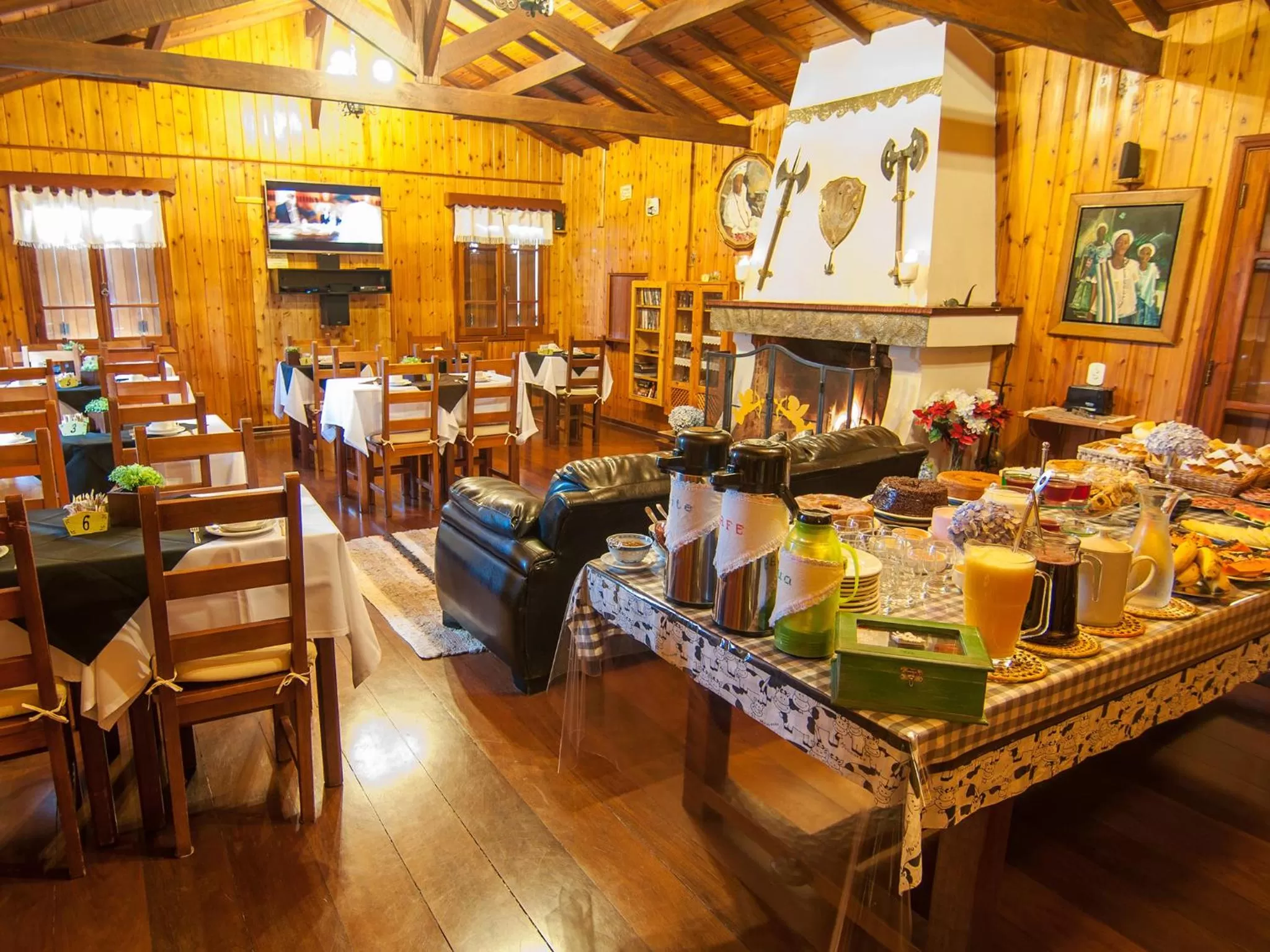 Restaurant/places to eat in Pousada Ricanto Amore Mio