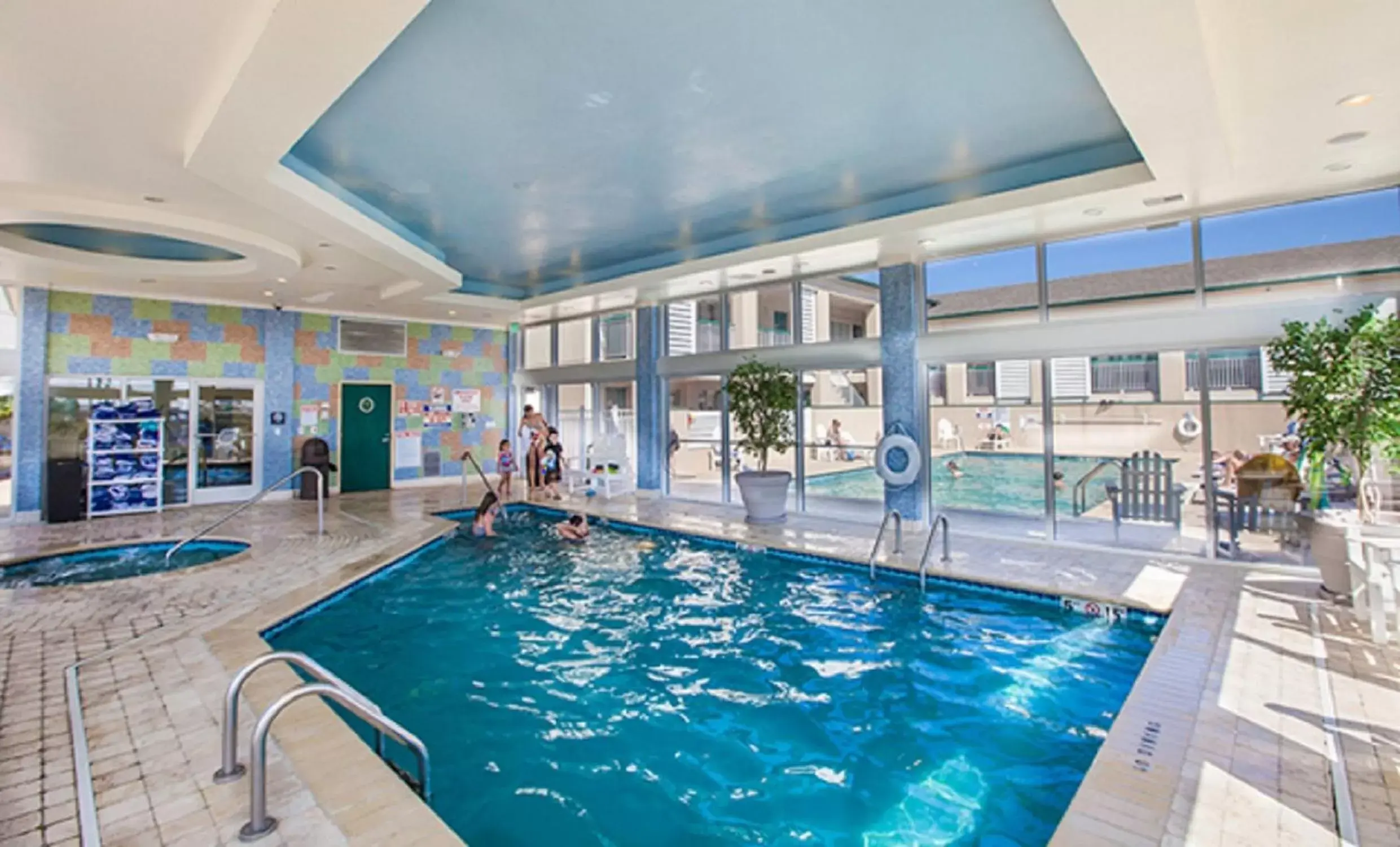 Swimming Pool in Shutters on the Banks