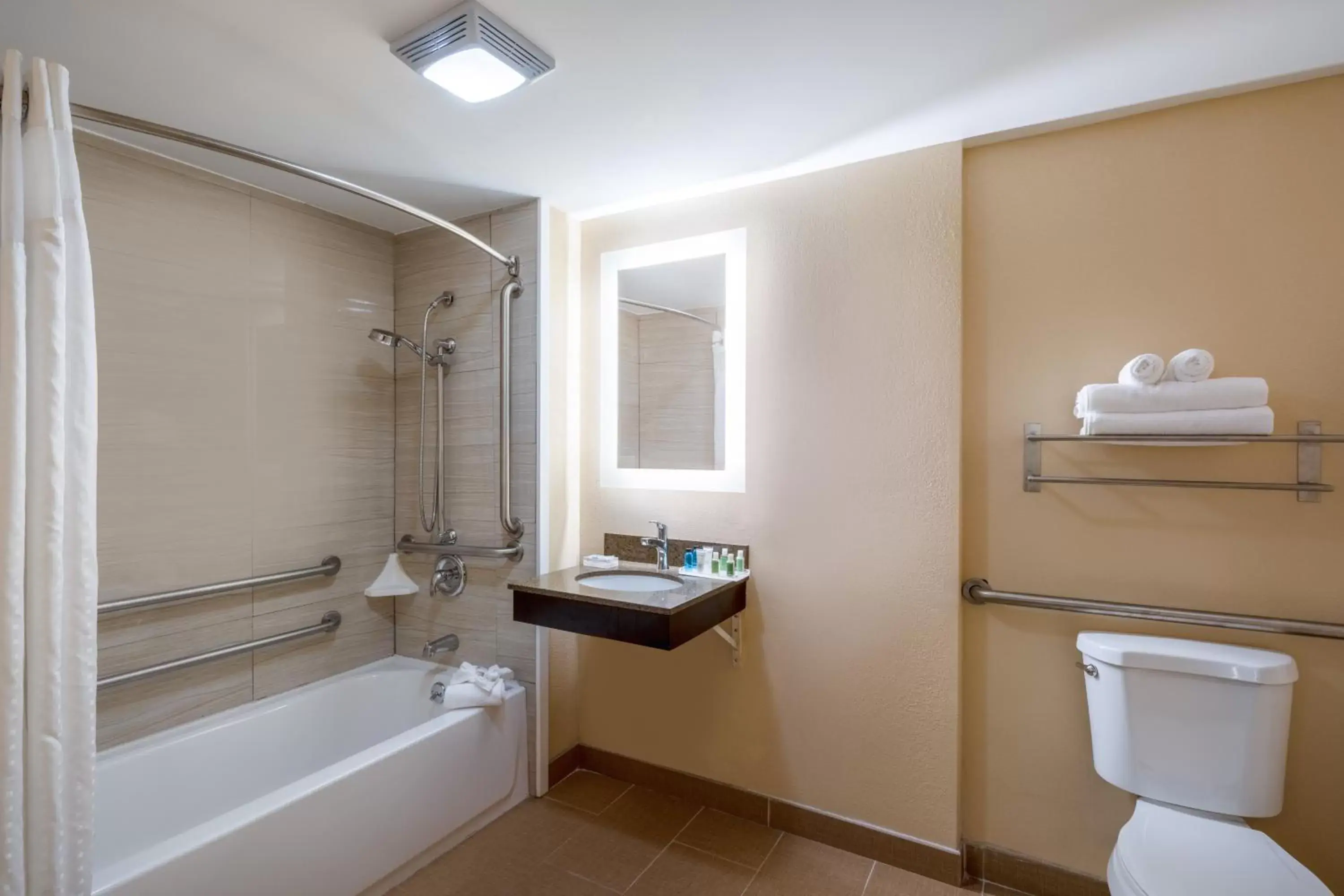 Shower, Bathroom in Holiday Inn Poughkeepsie, an IHG Hotel