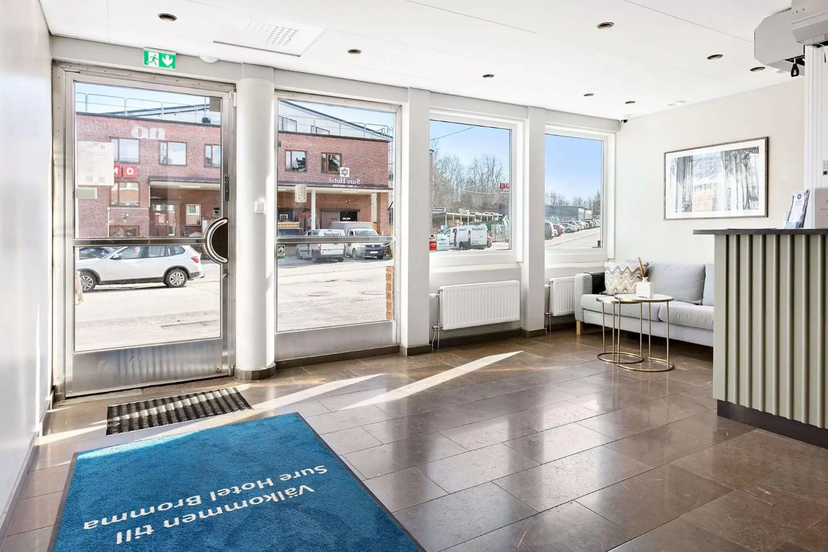 Lobby or reception in Sure Hotel Studio by Best Western Bromma Lobby or reception in Sure Hotel Studio by Best Western Bromma