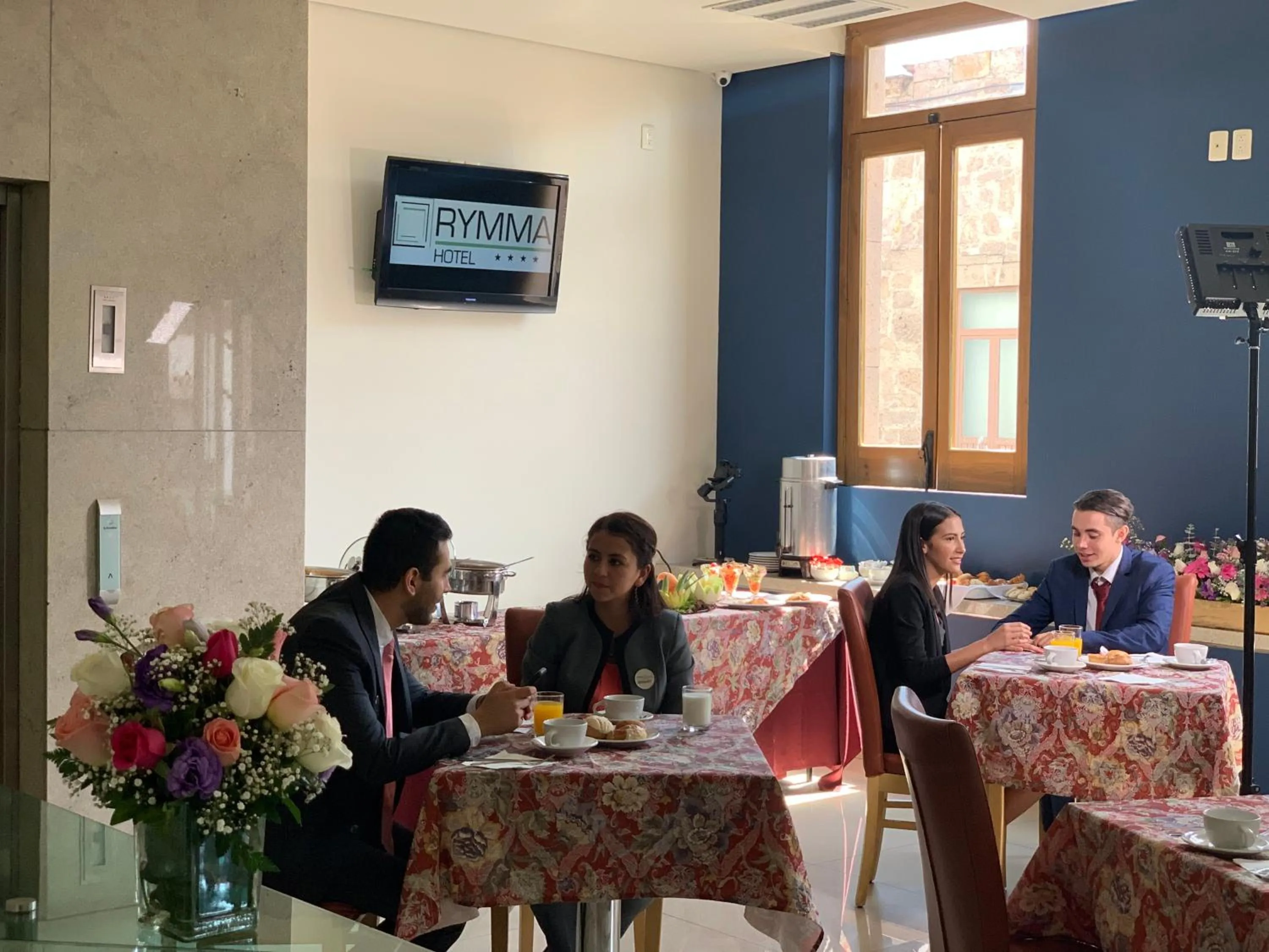 Dining area in Rymma Hotel
