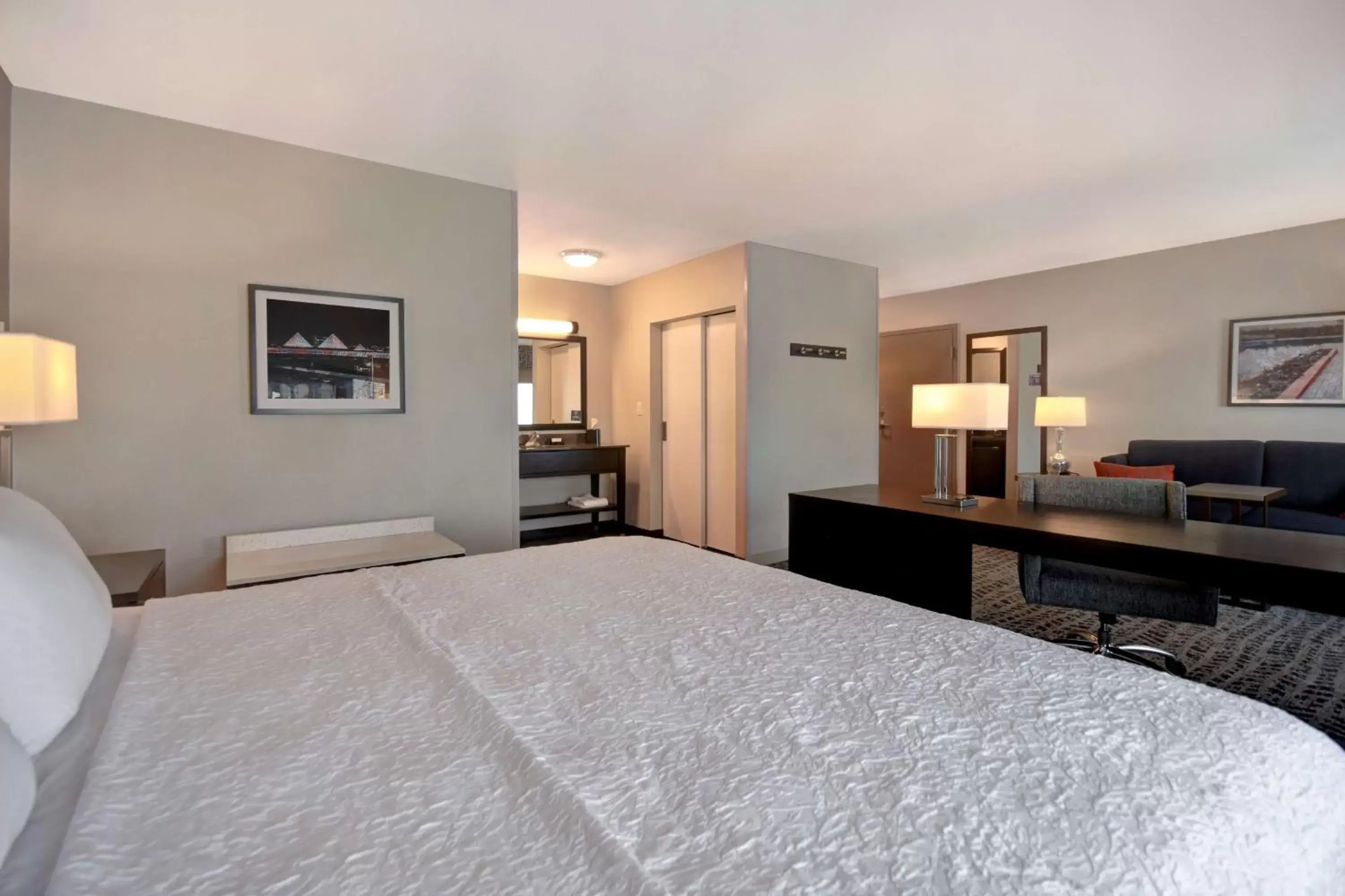 King Studio in Hampton Inn & Suites - Columbia South, MD King Studio in Hampton Inn & Suites - Columbia South, MD