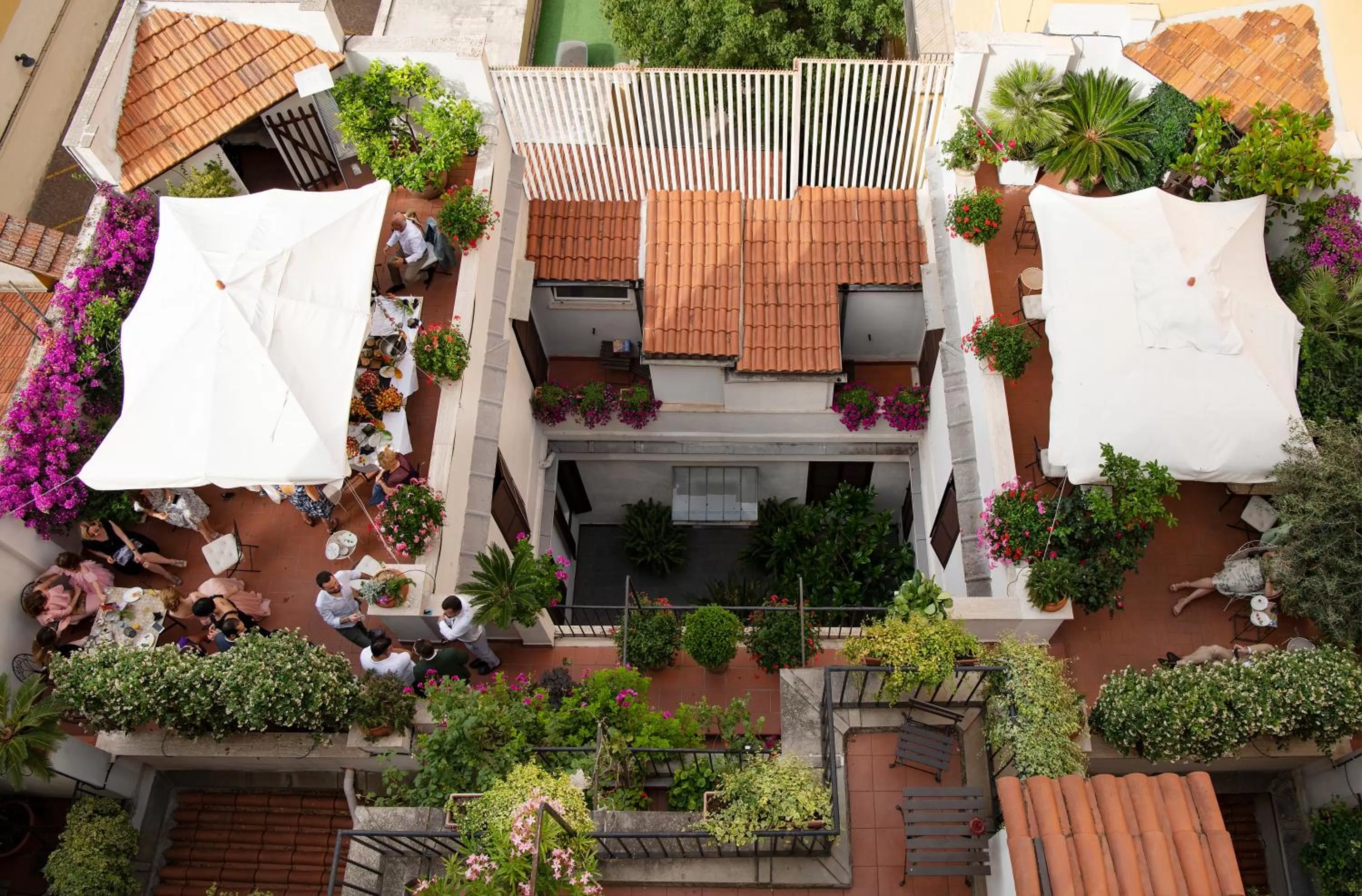 Balcony/Terrace in Alpi Hotel