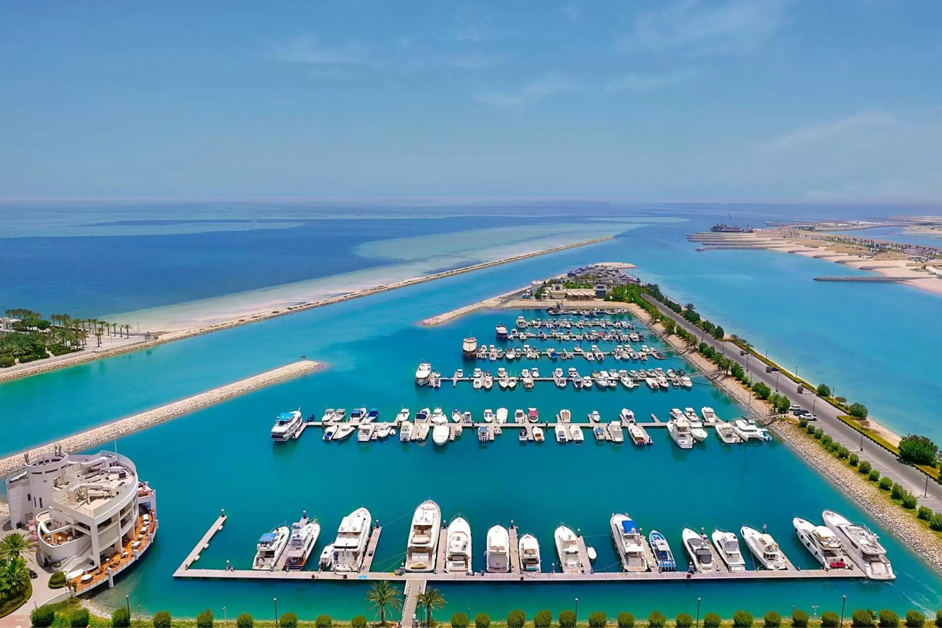 Property building, Bird's-eye View in The Ritz-Carlton, Doha