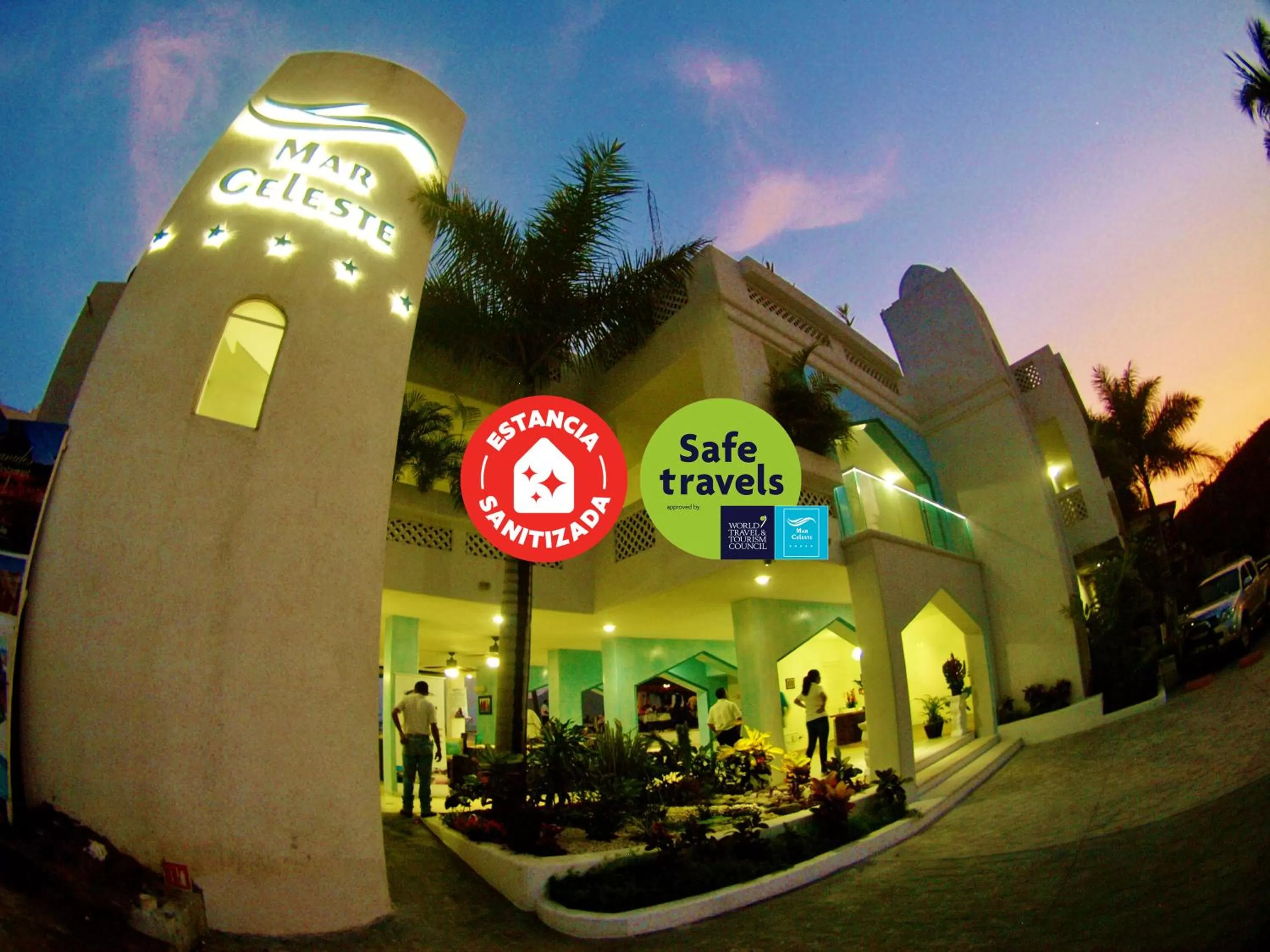 Facade/entrance in Mar Celeste