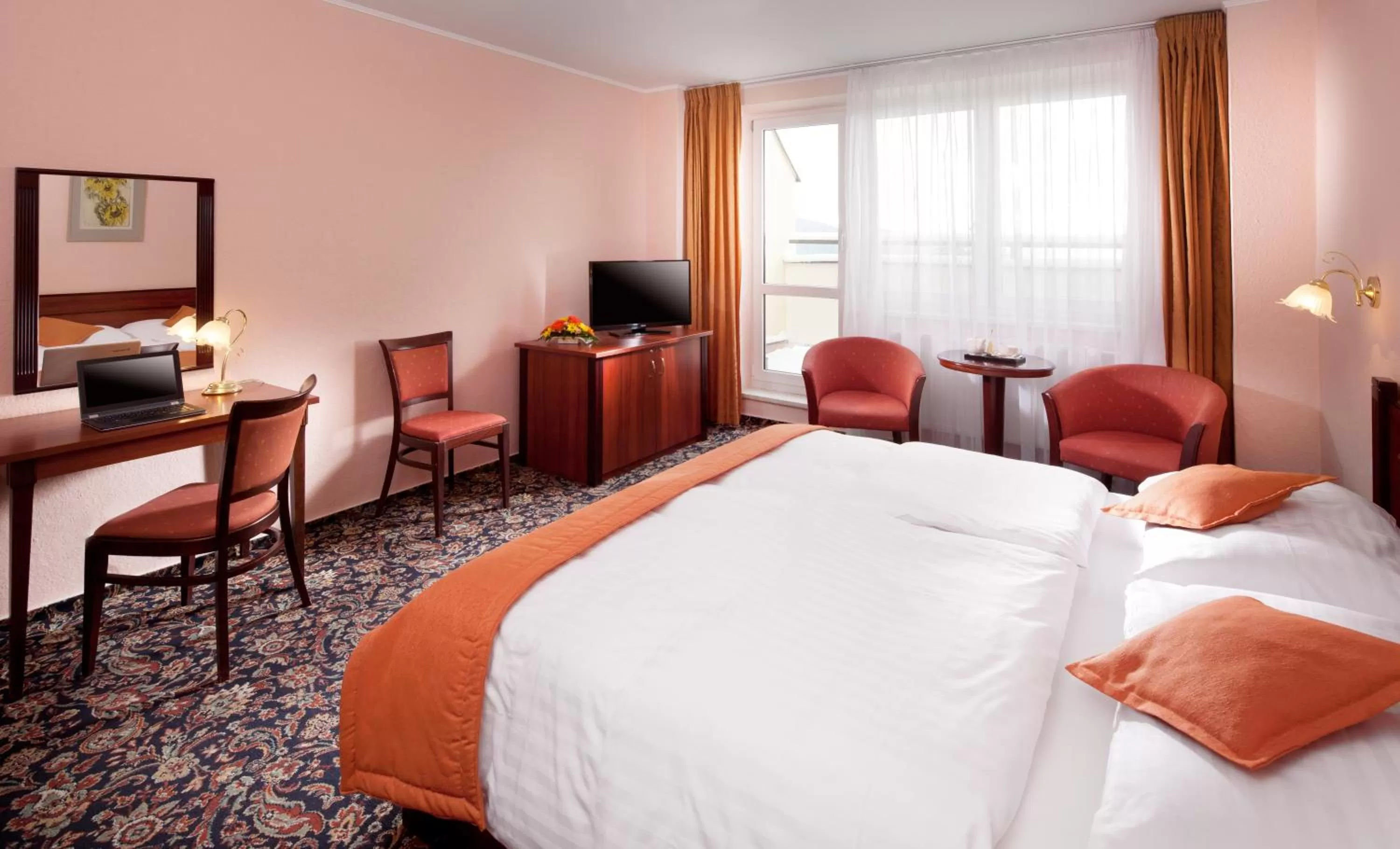 Bed in Chateau Monty Spa Resort