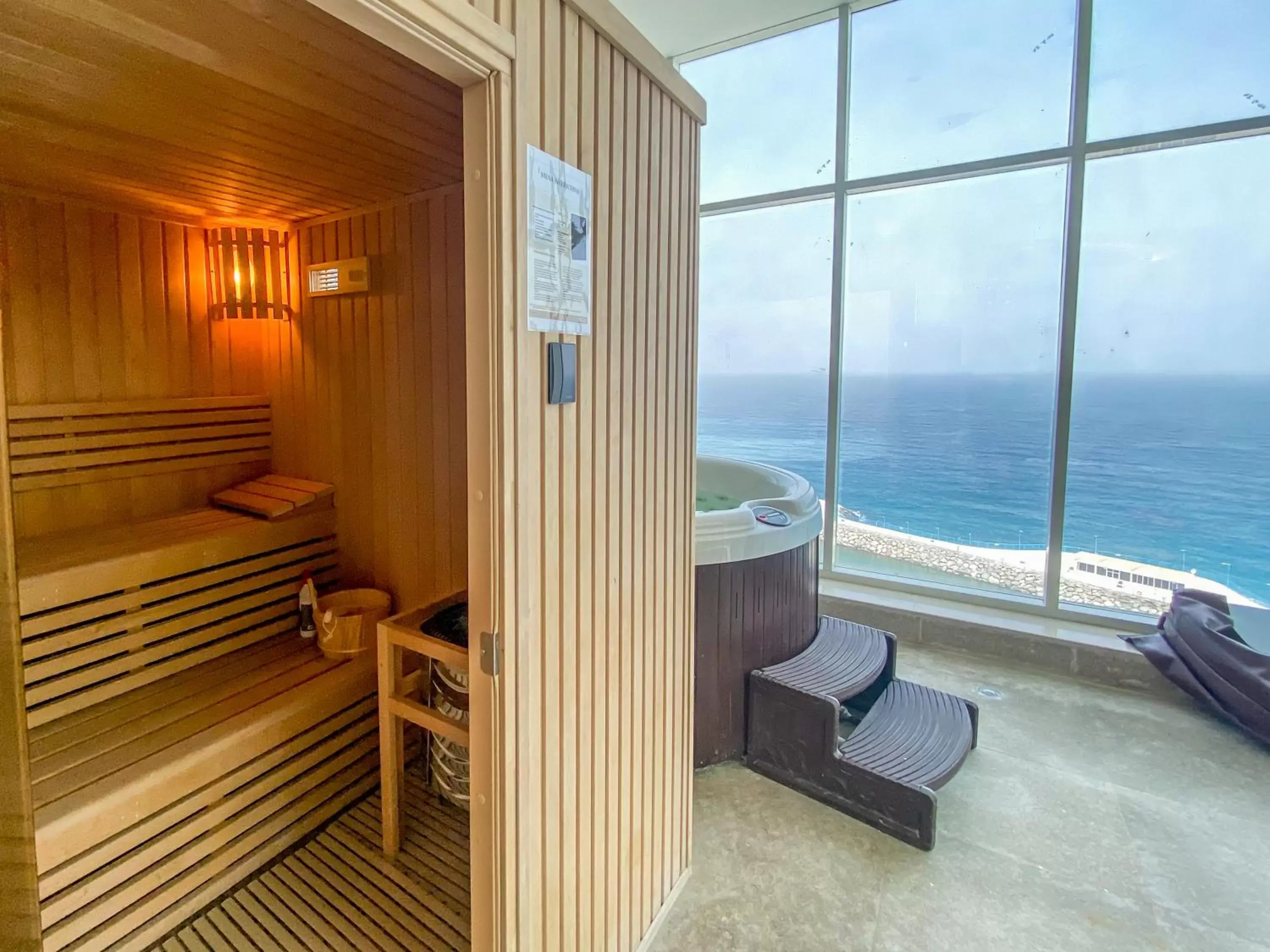 Sauna, Spa/Wellness in Mirage Bab Al Bahr Beach Hotel
