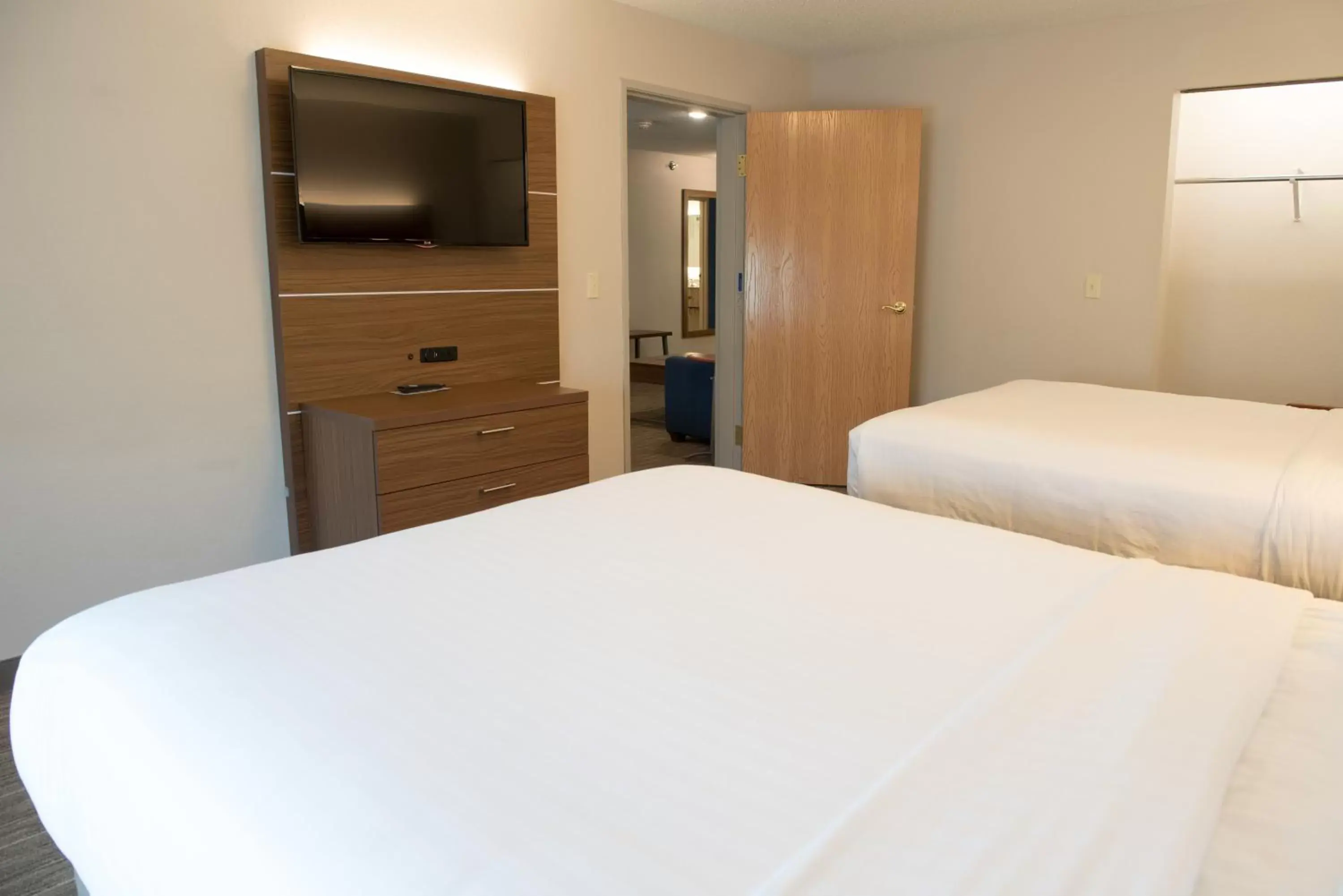 Photo of the whole room, Bed in Holiday Inn Express Hotel & Suites Elkhart-South, an IHG Hotel