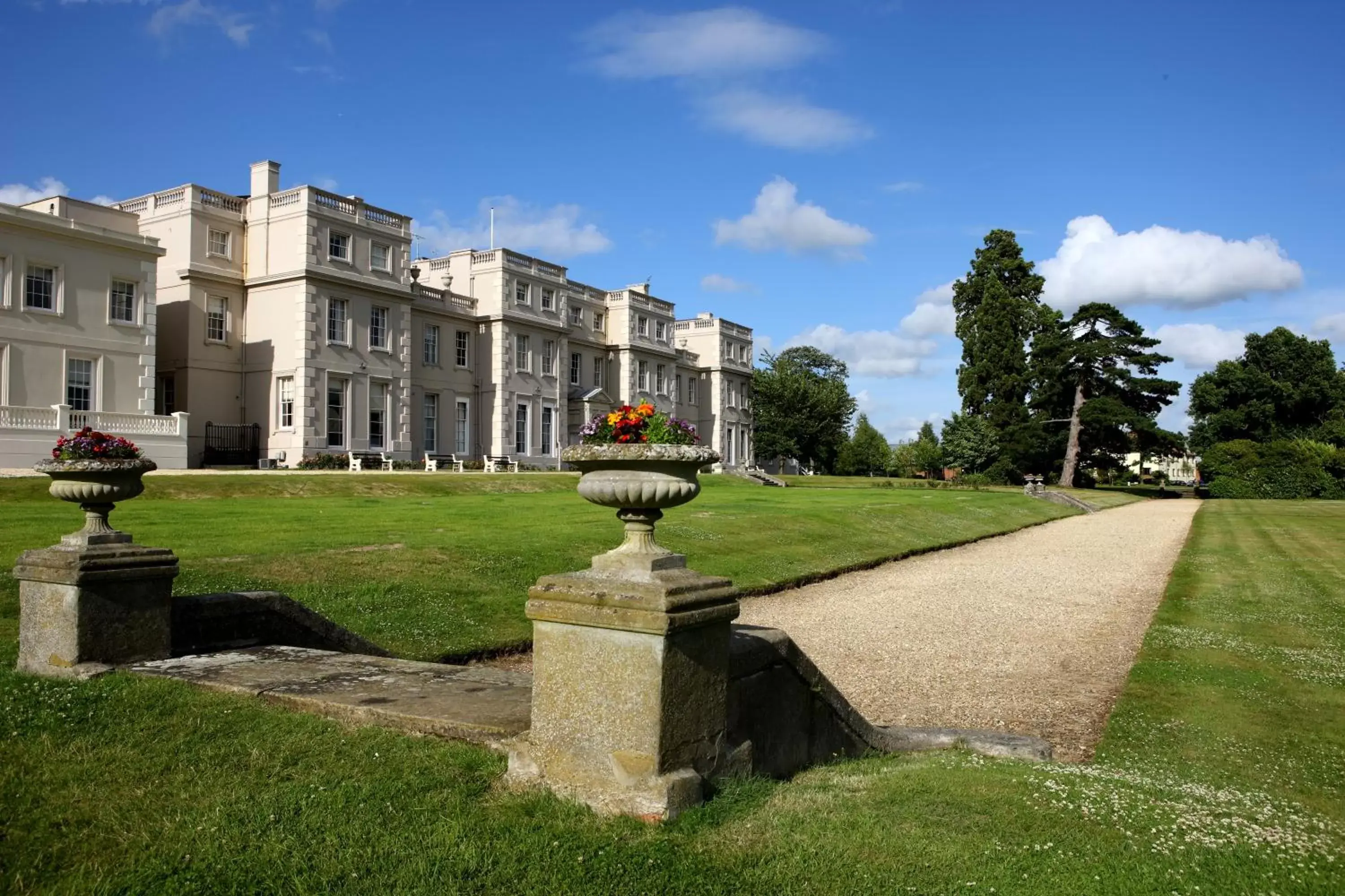 Facade/entrance, Property Building in De Vere Wokefield Estate