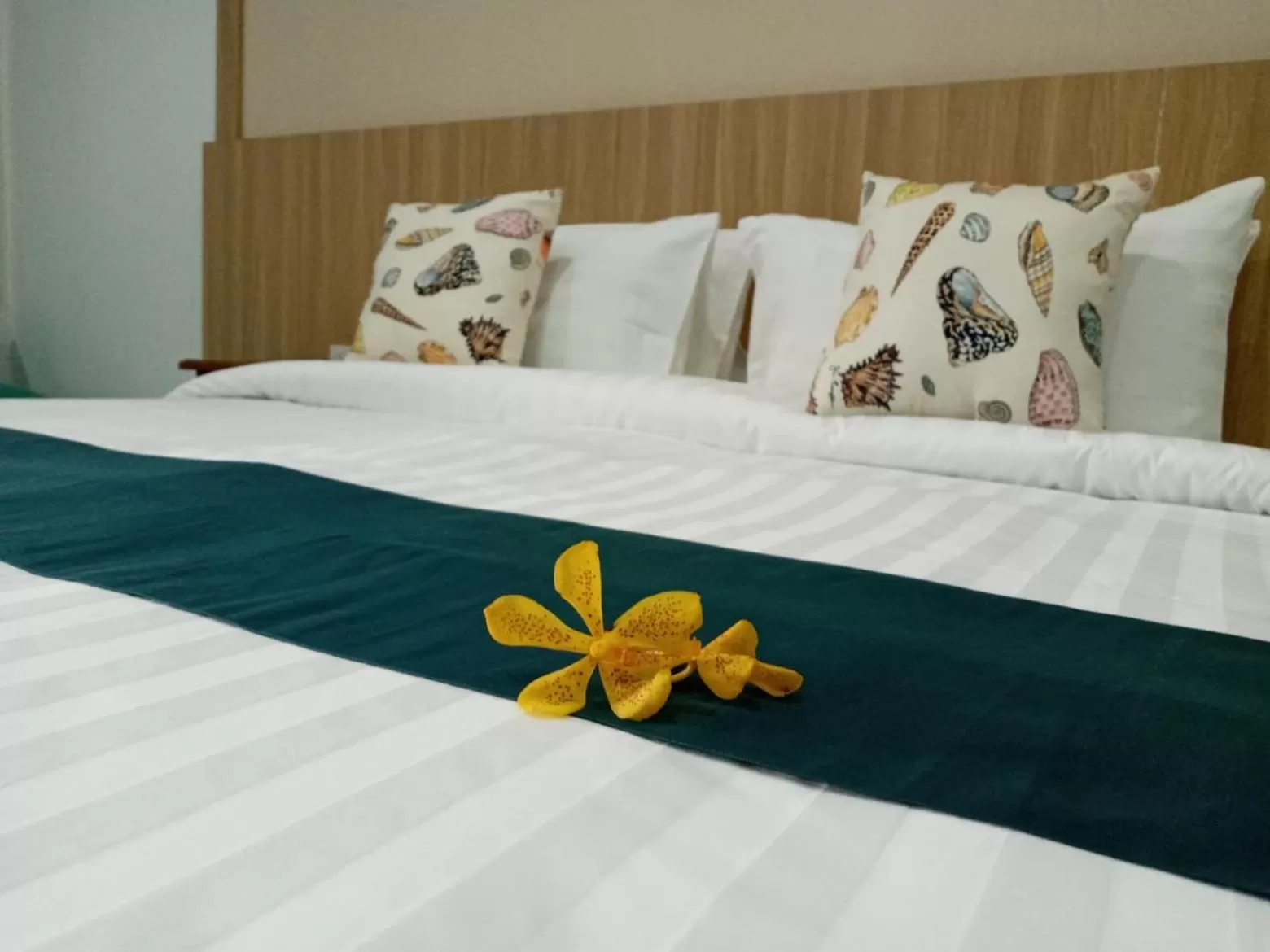 Bed in Nine Smiths Hotels Chiangmai