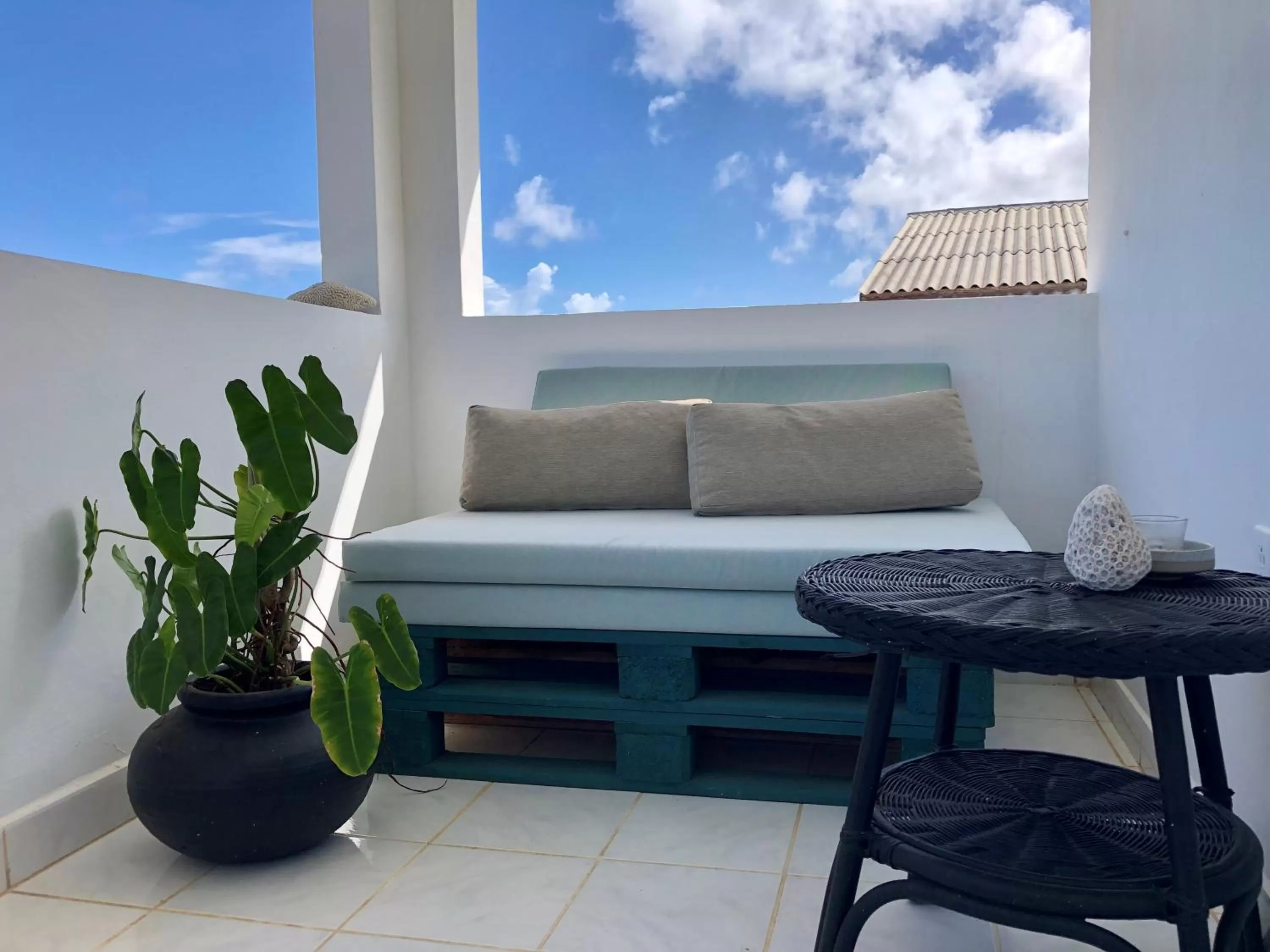 Balcony/Terrace, Seating Area in THUISHAVEN boutique mini-resort - fantastic garden and large pool - adults only