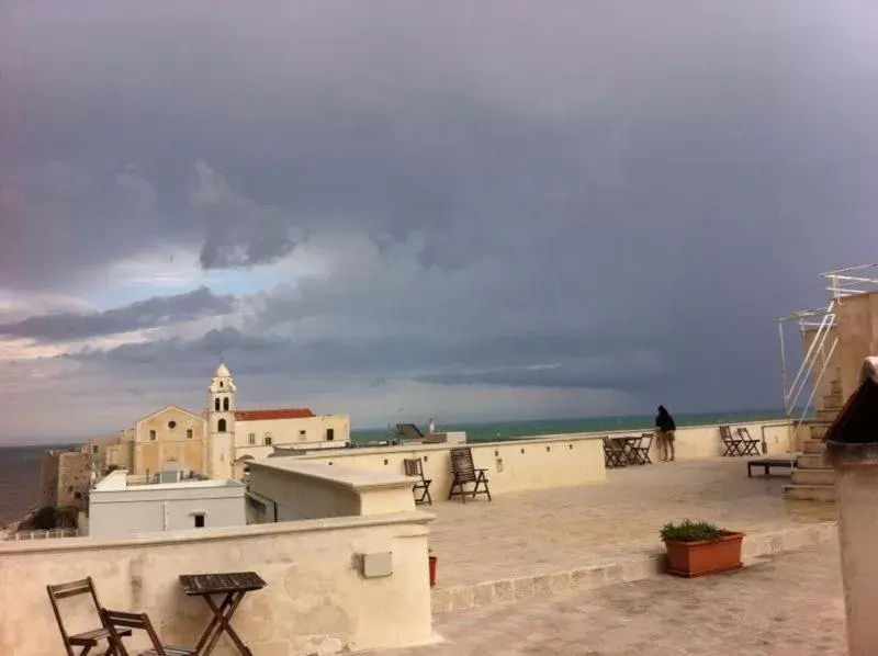 Patio in Rocca Sul Mare Hotel