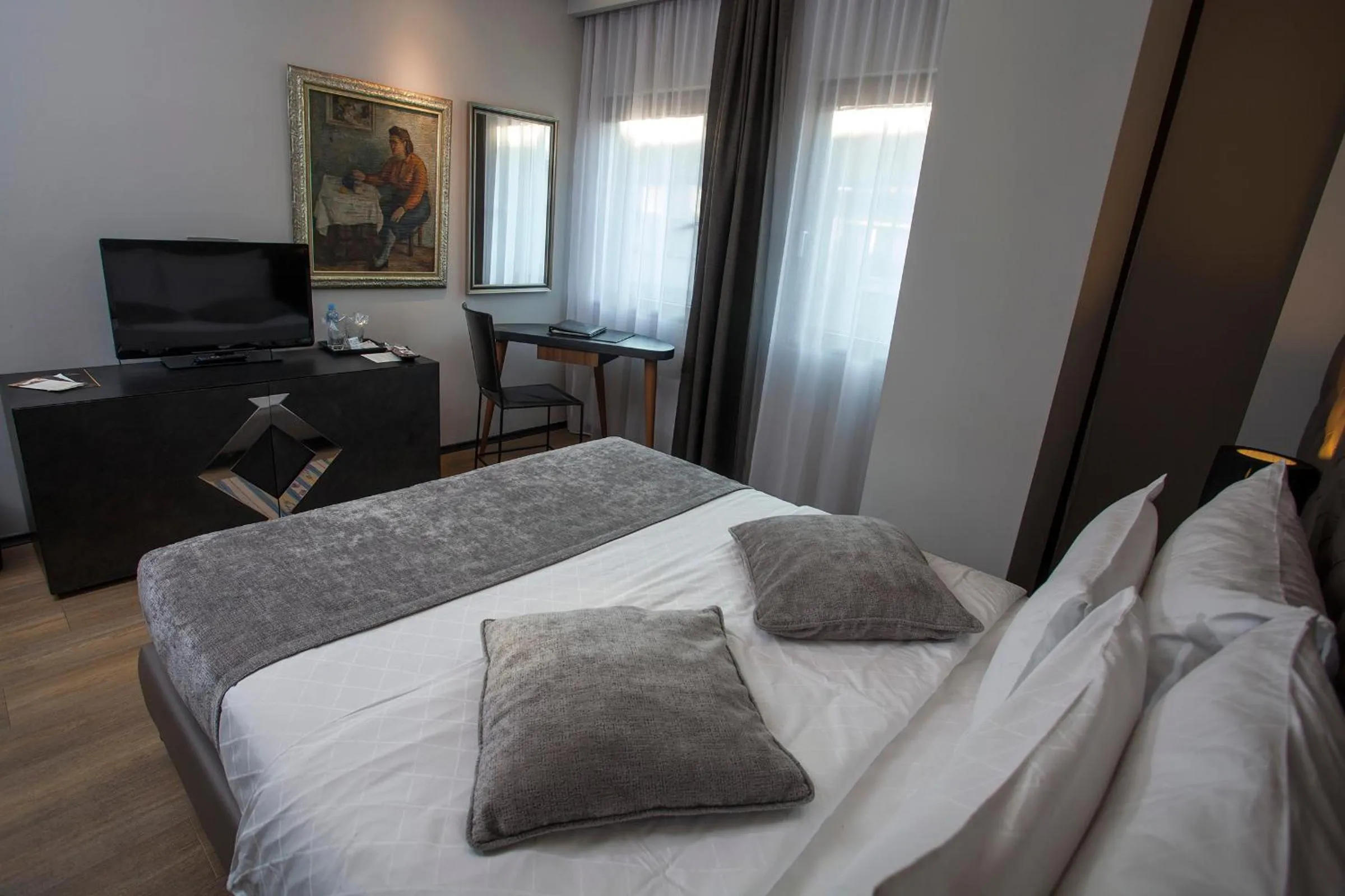 Bed in Solun Hotel & SPA