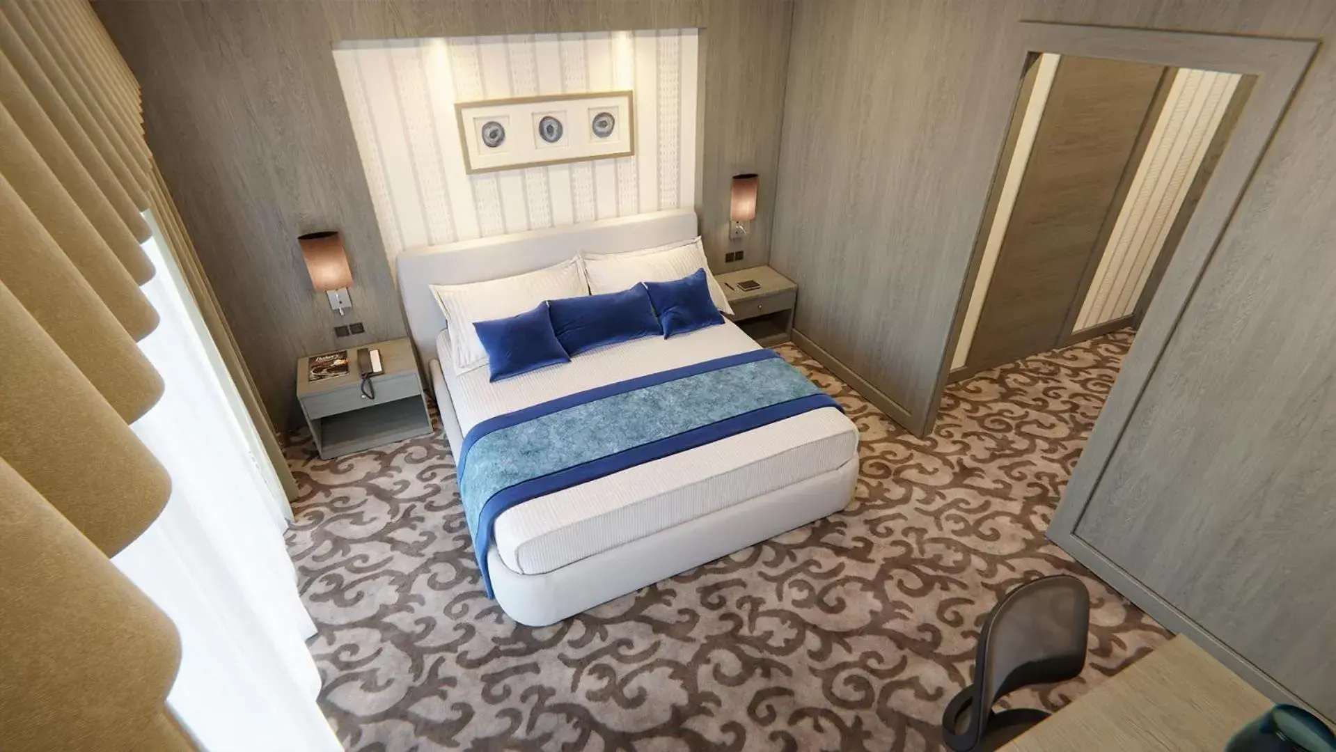 Bedroom, Bed in Al Hamra Hotel Kuwait