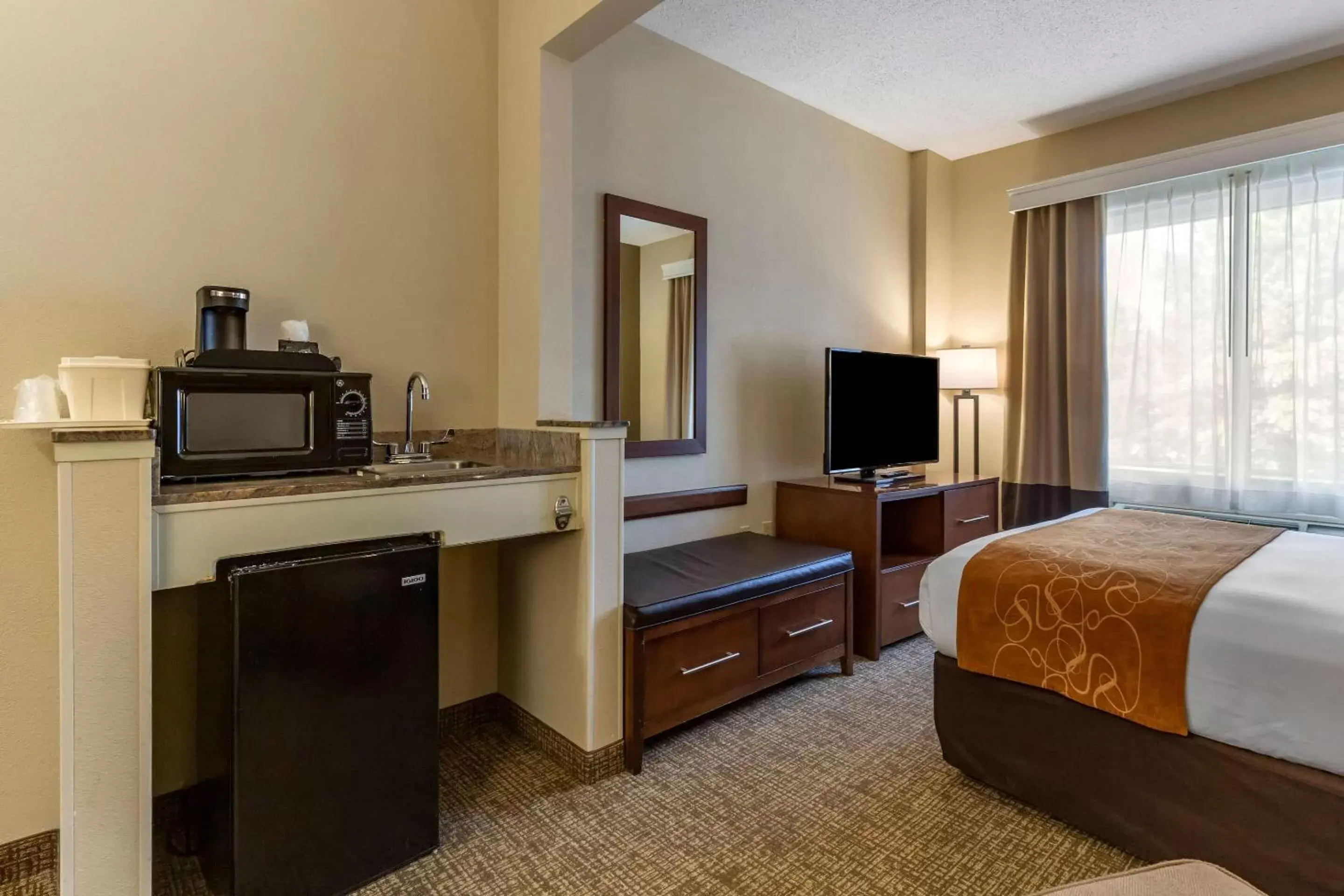 TV and multimedia, TV/Entertainment Center in Comfort Suites Raleigh Walnut Creek
