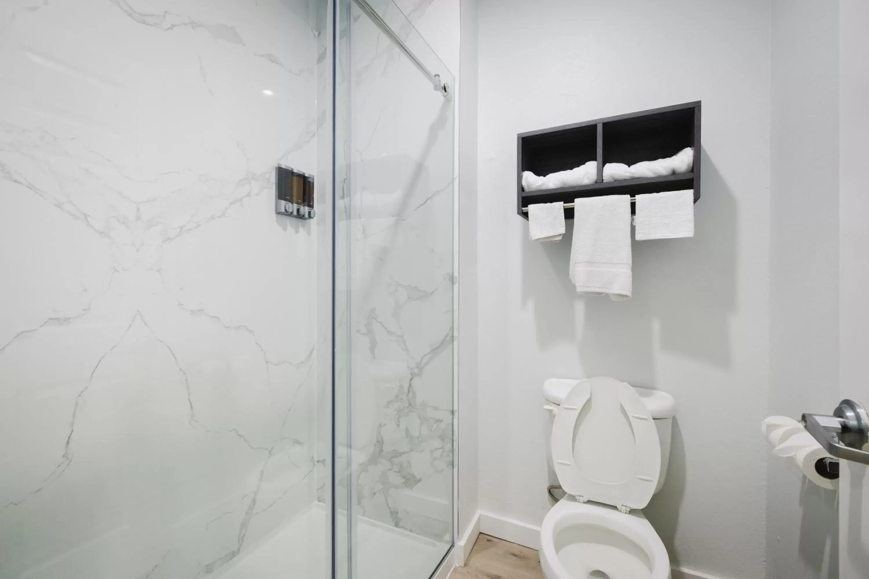 Shower, Bathroom in Sapphire Inn & Suites