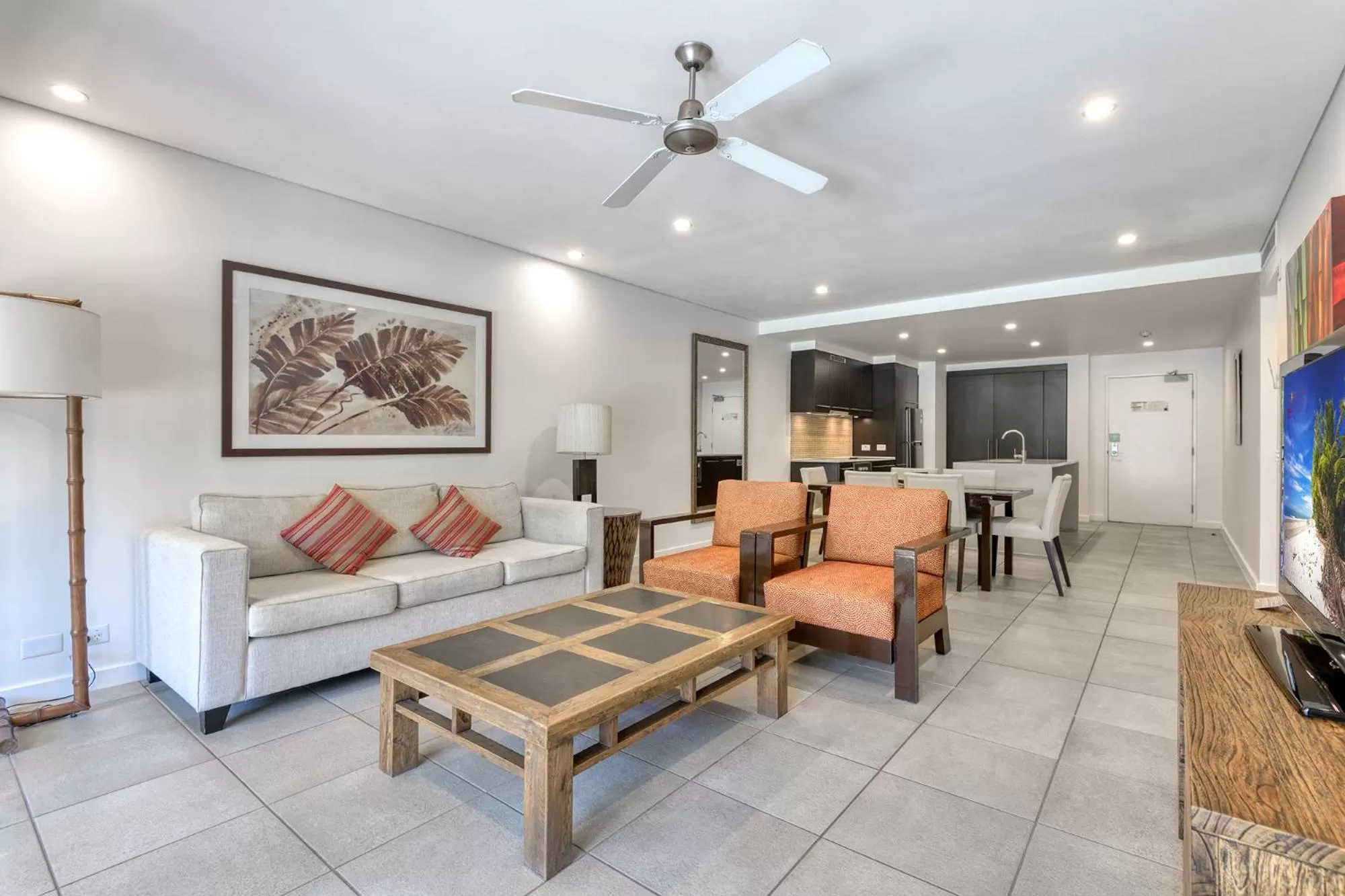 Seating Area in Port Douglas Private Apartments in Temple