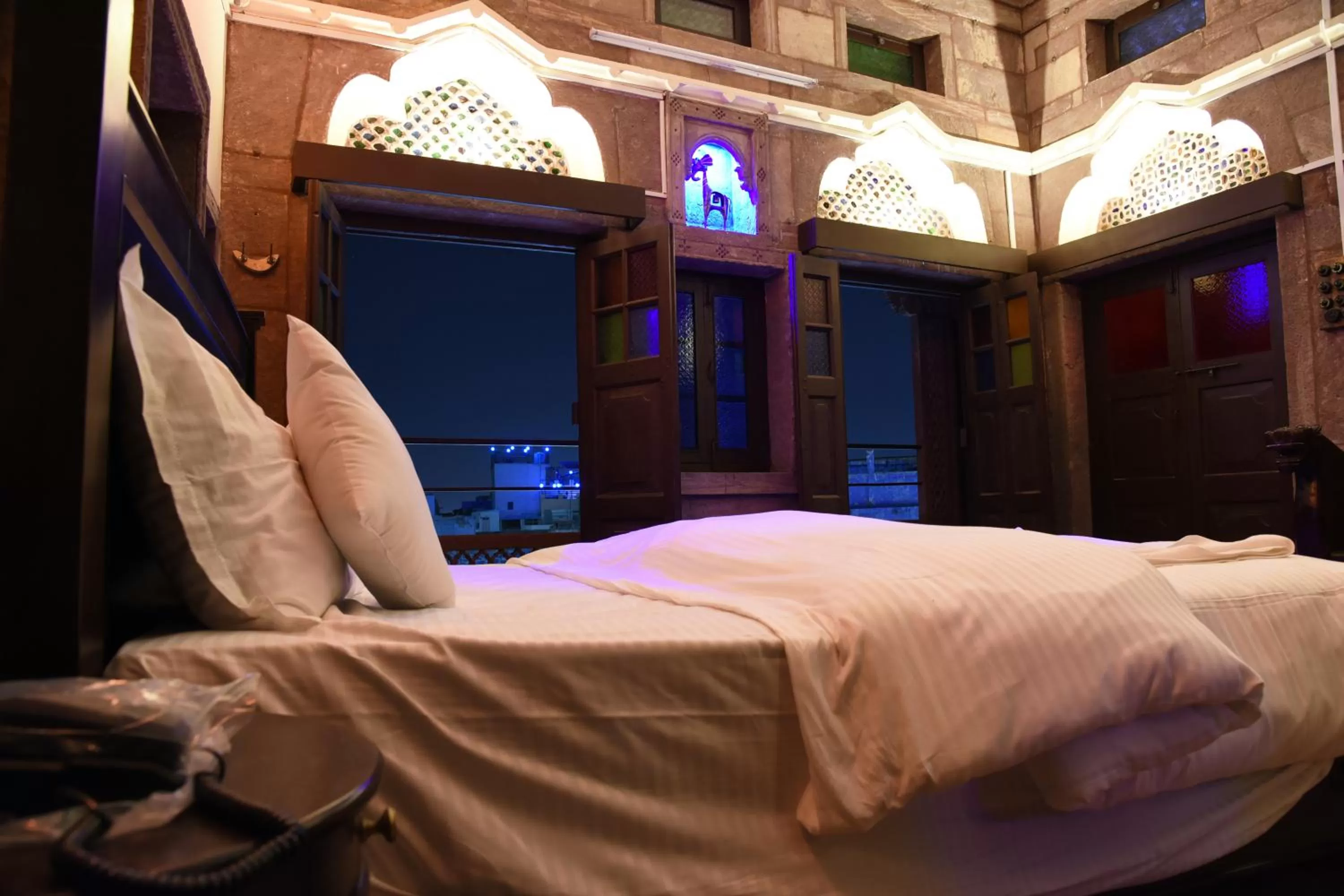 Bed in The Thikana Heritage