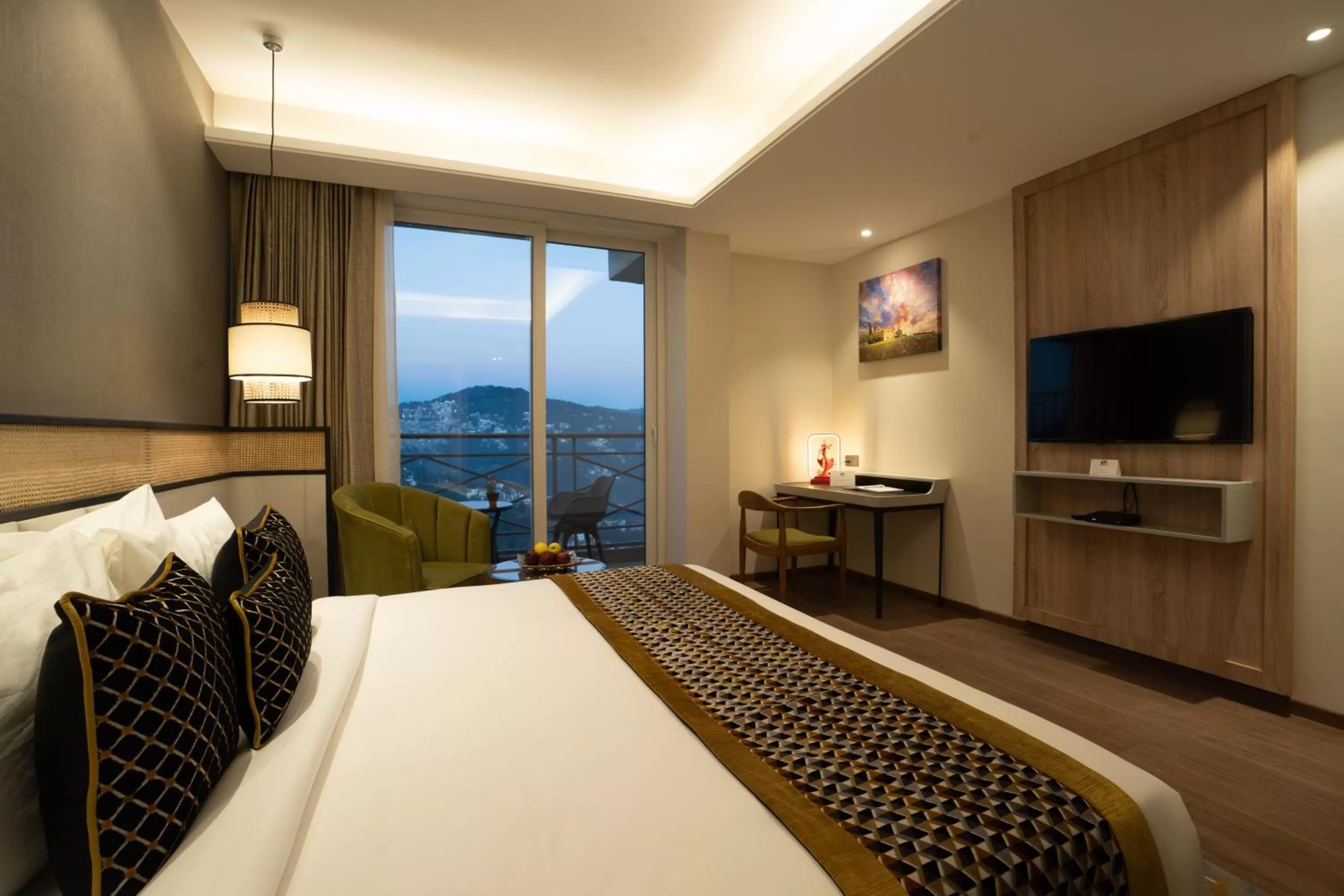 Photo of the whole room, Bed in Snow Valley Heights