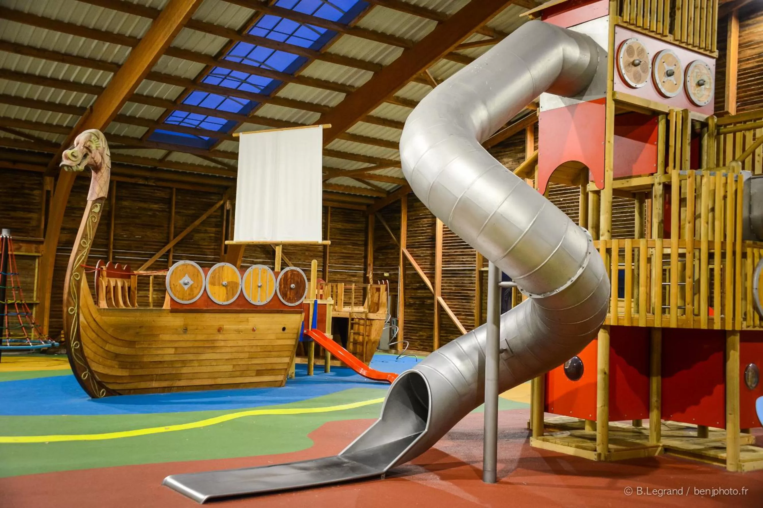 Children play ground in Résidence Goélia La Pommeraie