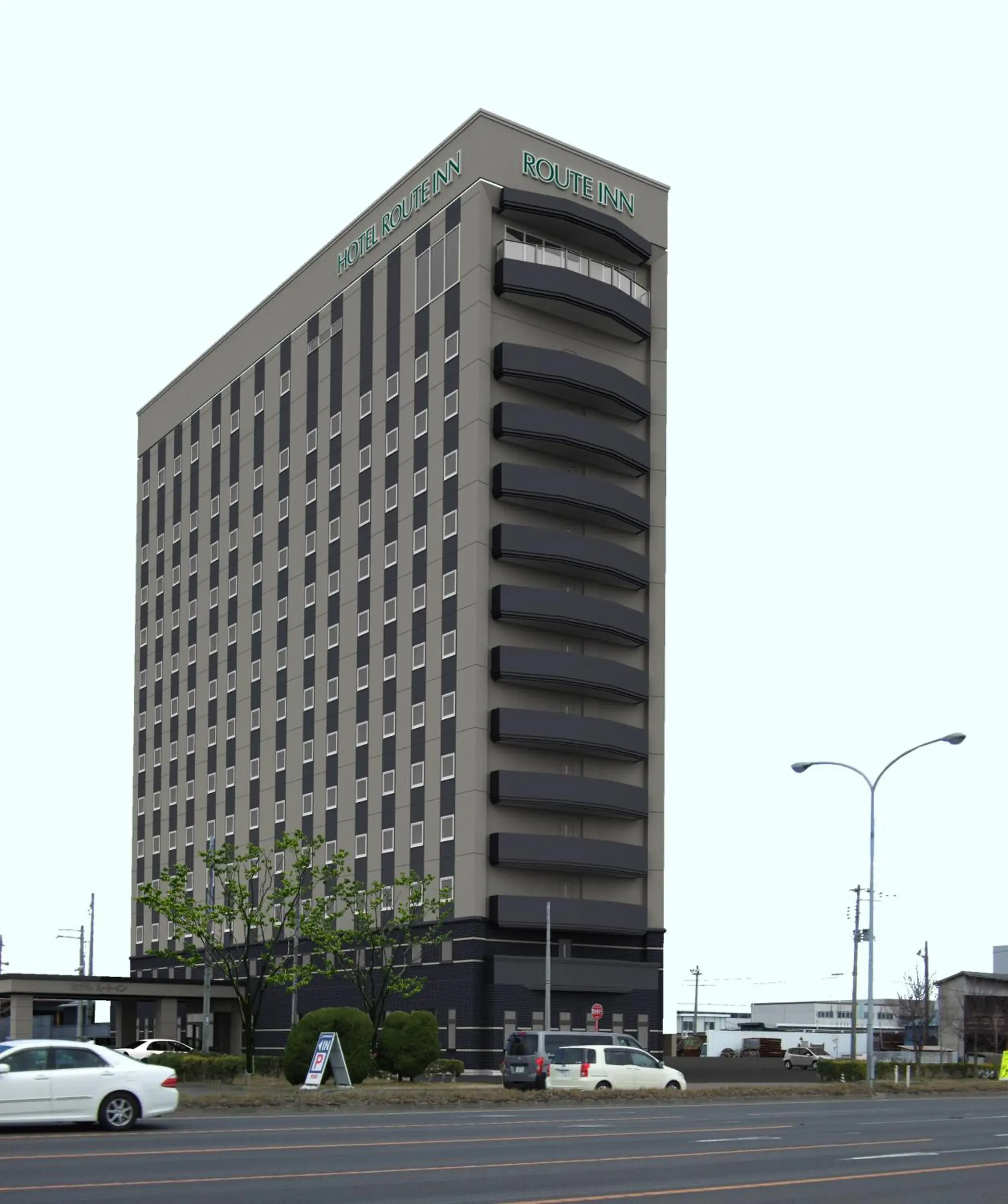 Property Building in Hotel Route Inn Sendai Higashi