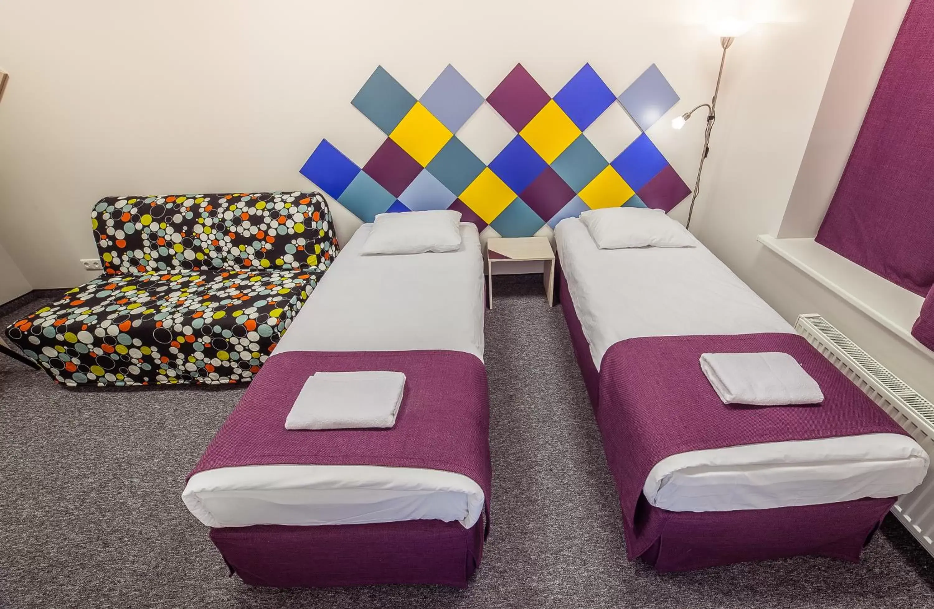 Photo of the whole room, Bed in Mosaic Hotel