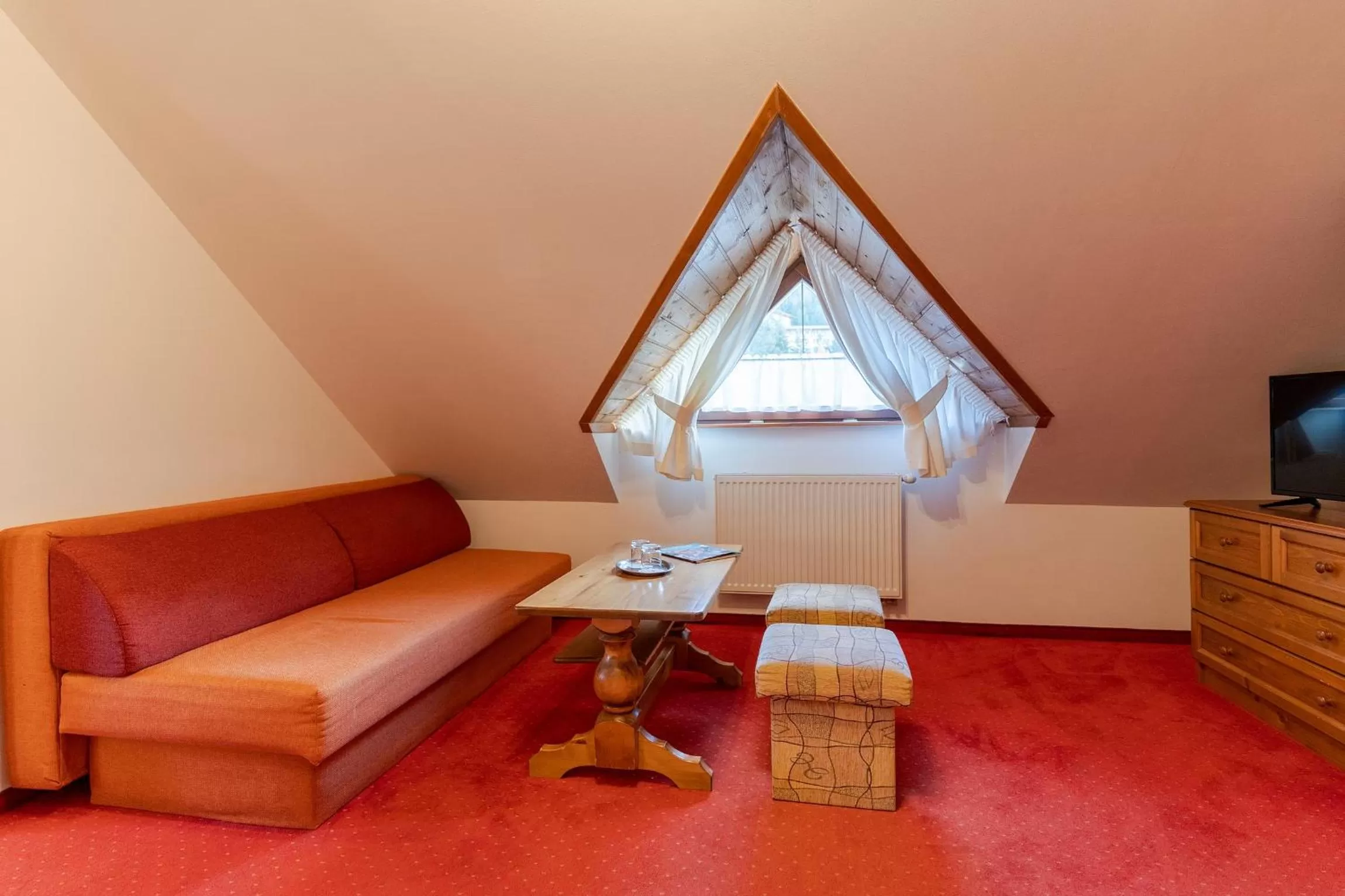 Living room in Hotel Strachanovka - Jánska Koliba