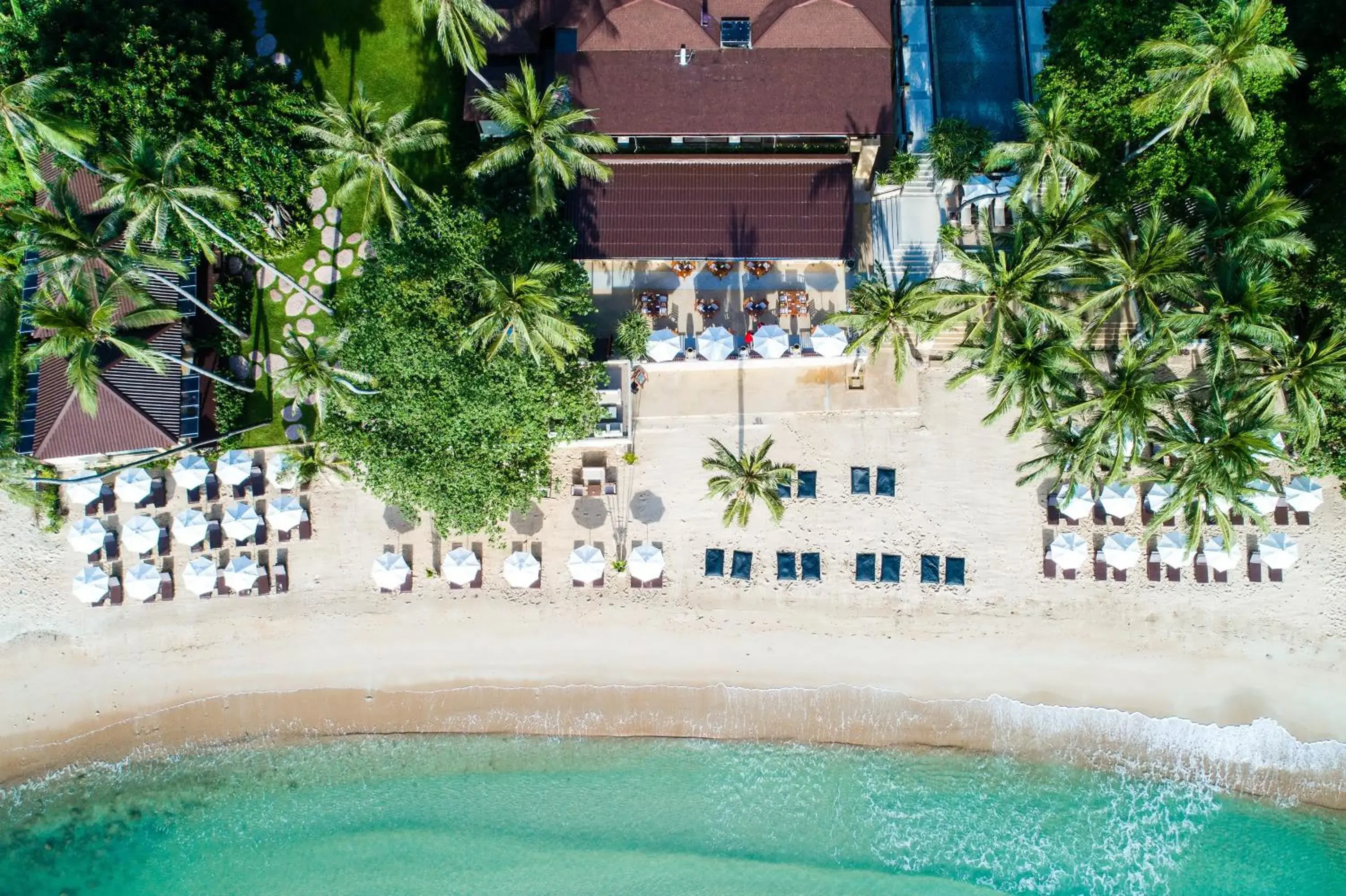 Bird's eye view, Bird's-eye View in Impiana Beach Front Resort Chaweng Noi, Koh Samui