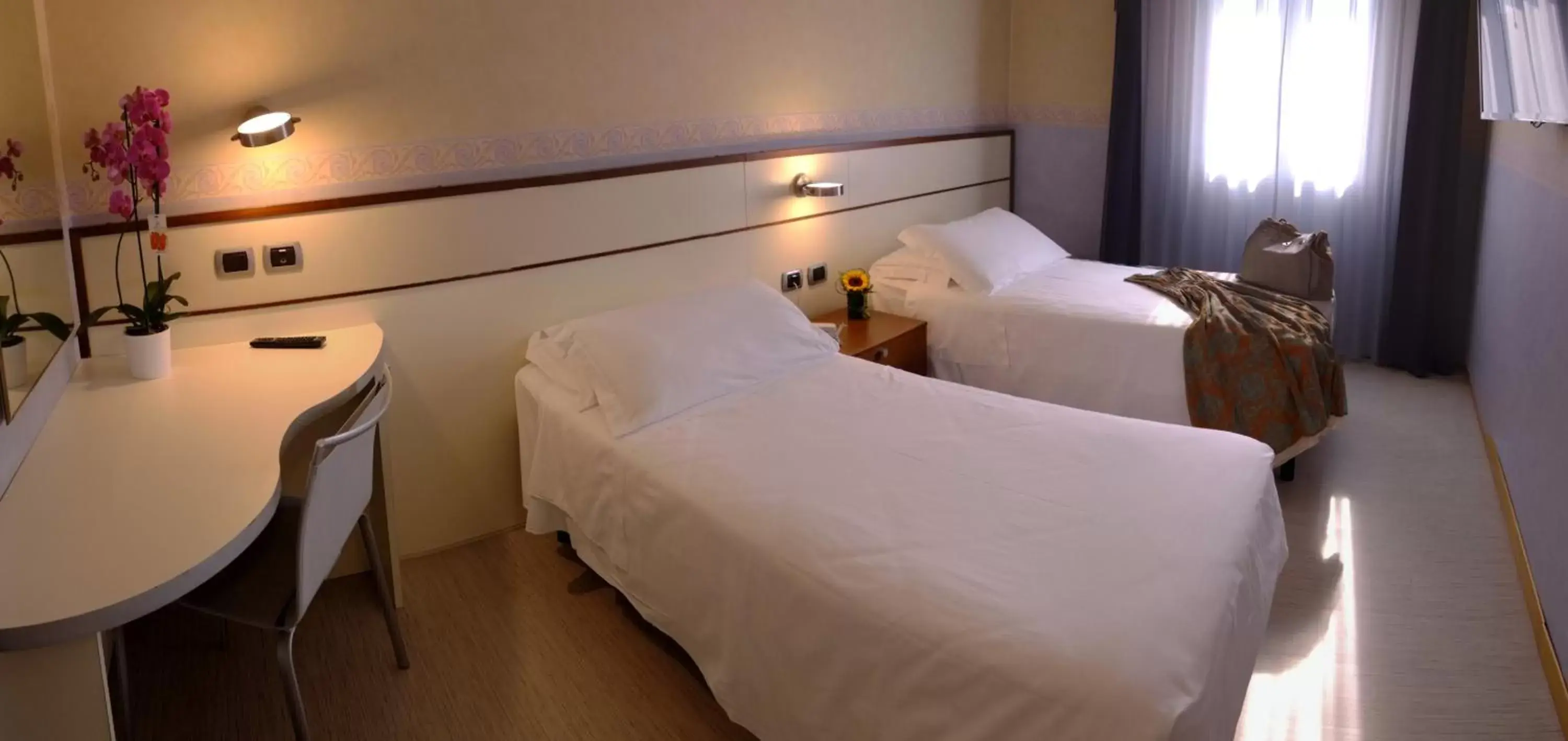 Bed in Hotel Ambra