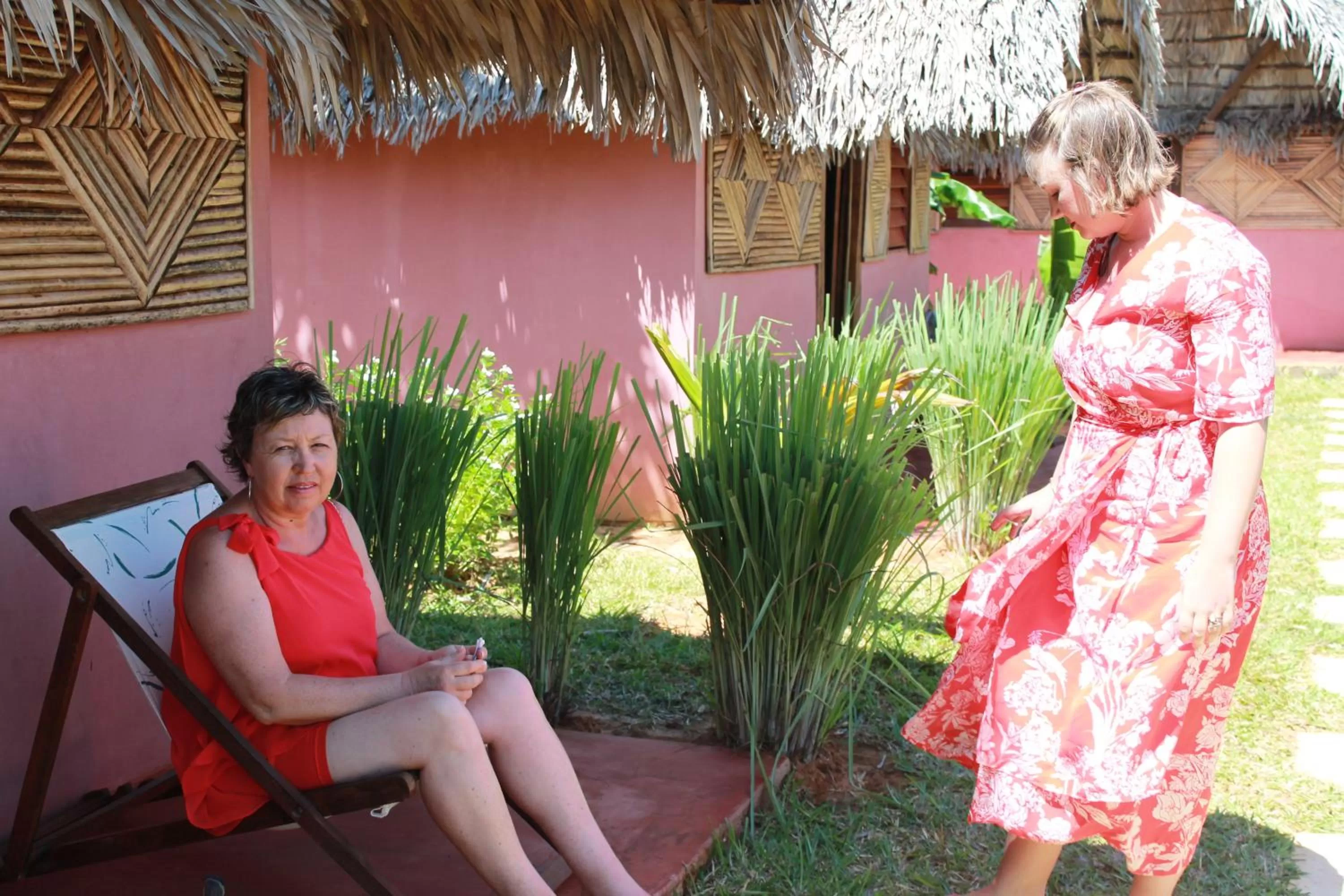 Family in Le Trou Normand
