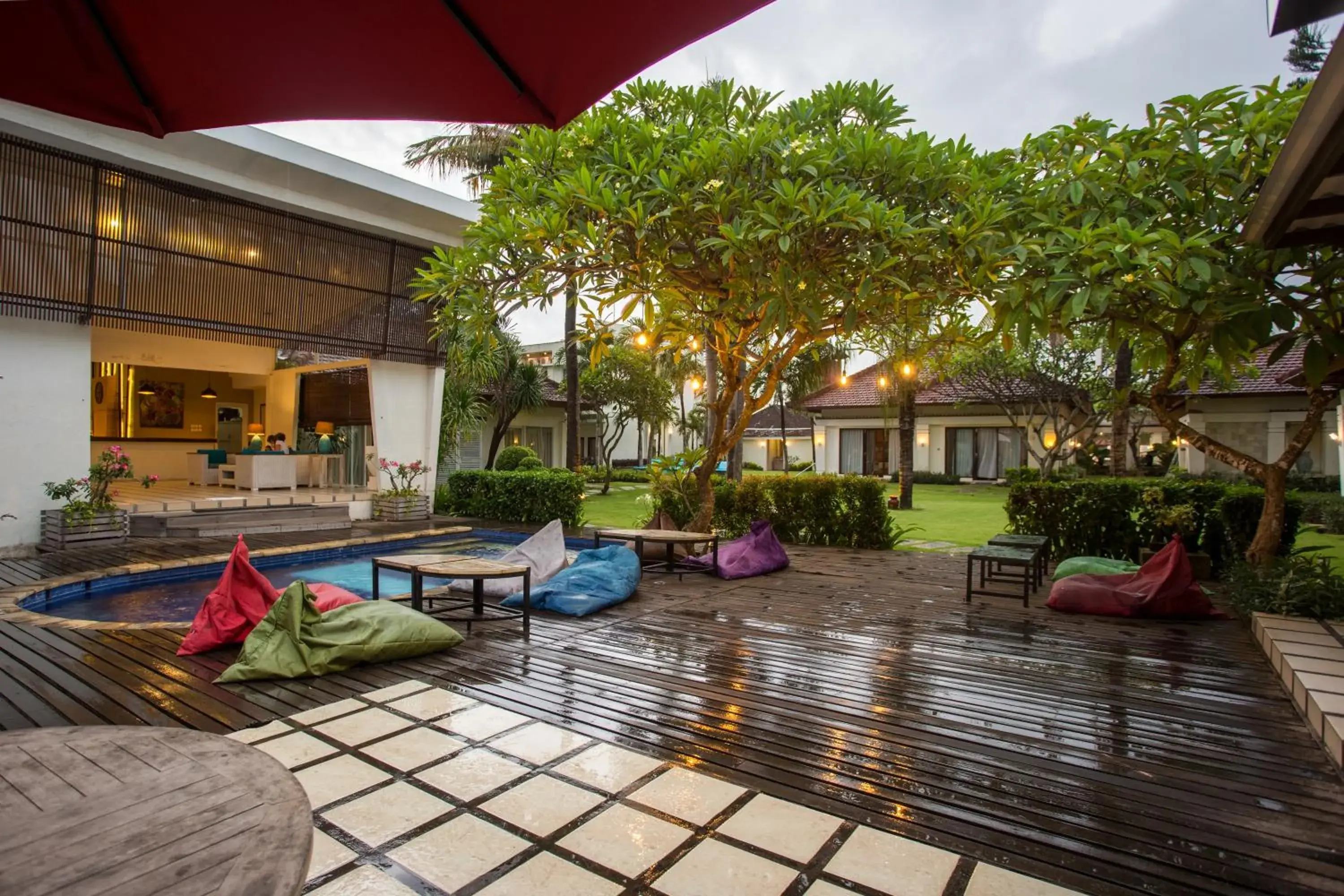Property building, Swimming Pool in Bali Breezz Hotel