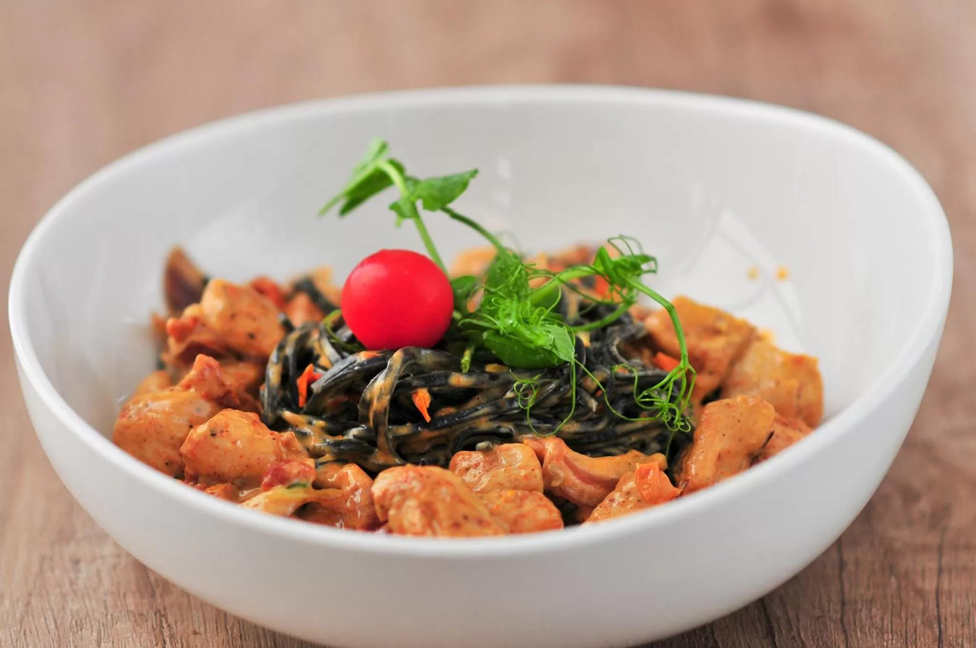 Food close-up in Park Hotel Diament Wroclaw