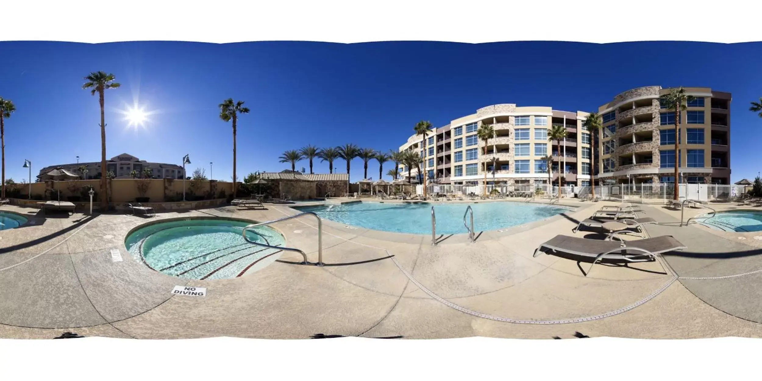 Property building, Swimming Pool in Staybridge Suites Las Vegas - Stadium District