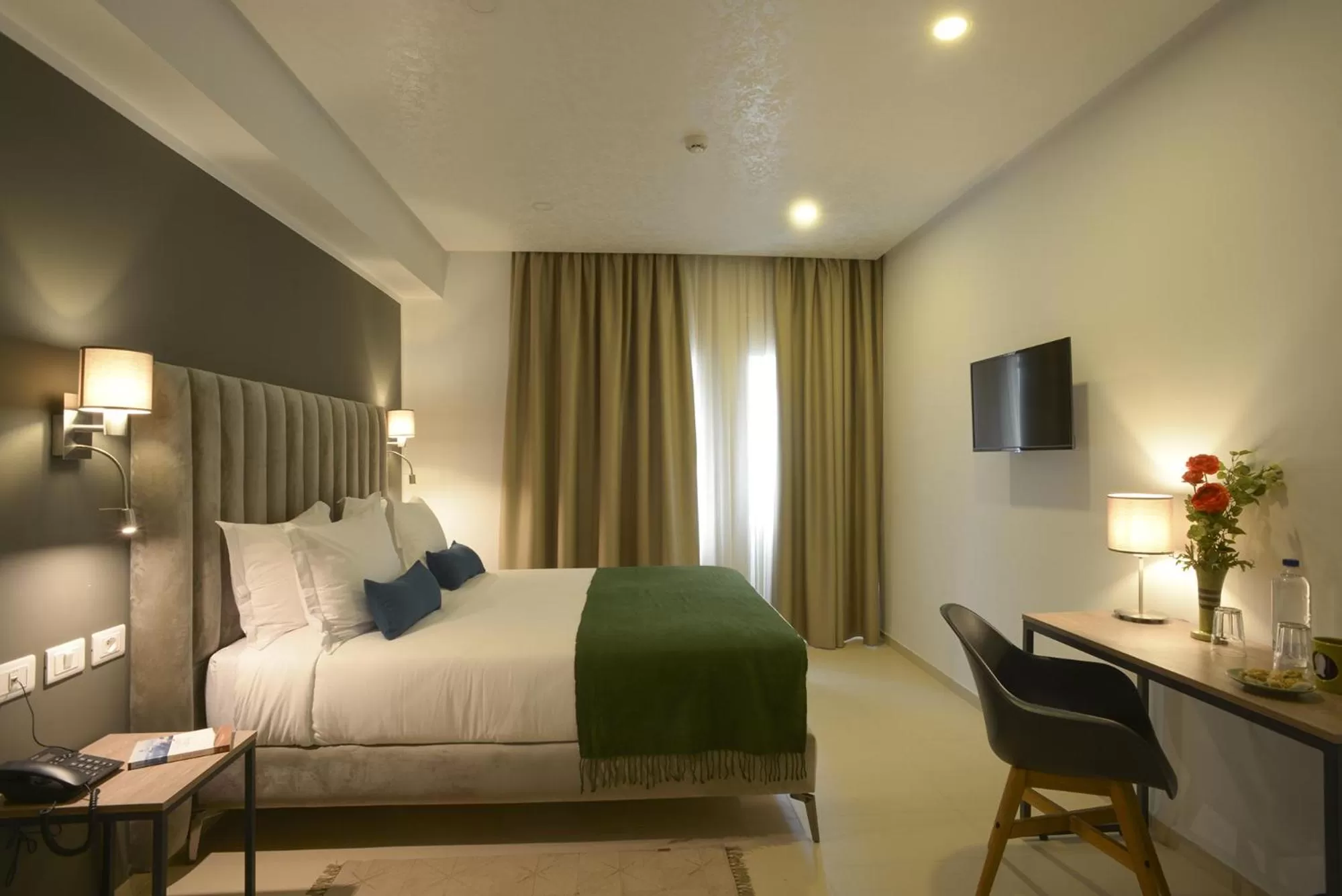 Photo of the whole room, Bed in MAIA HOTEL SUITES