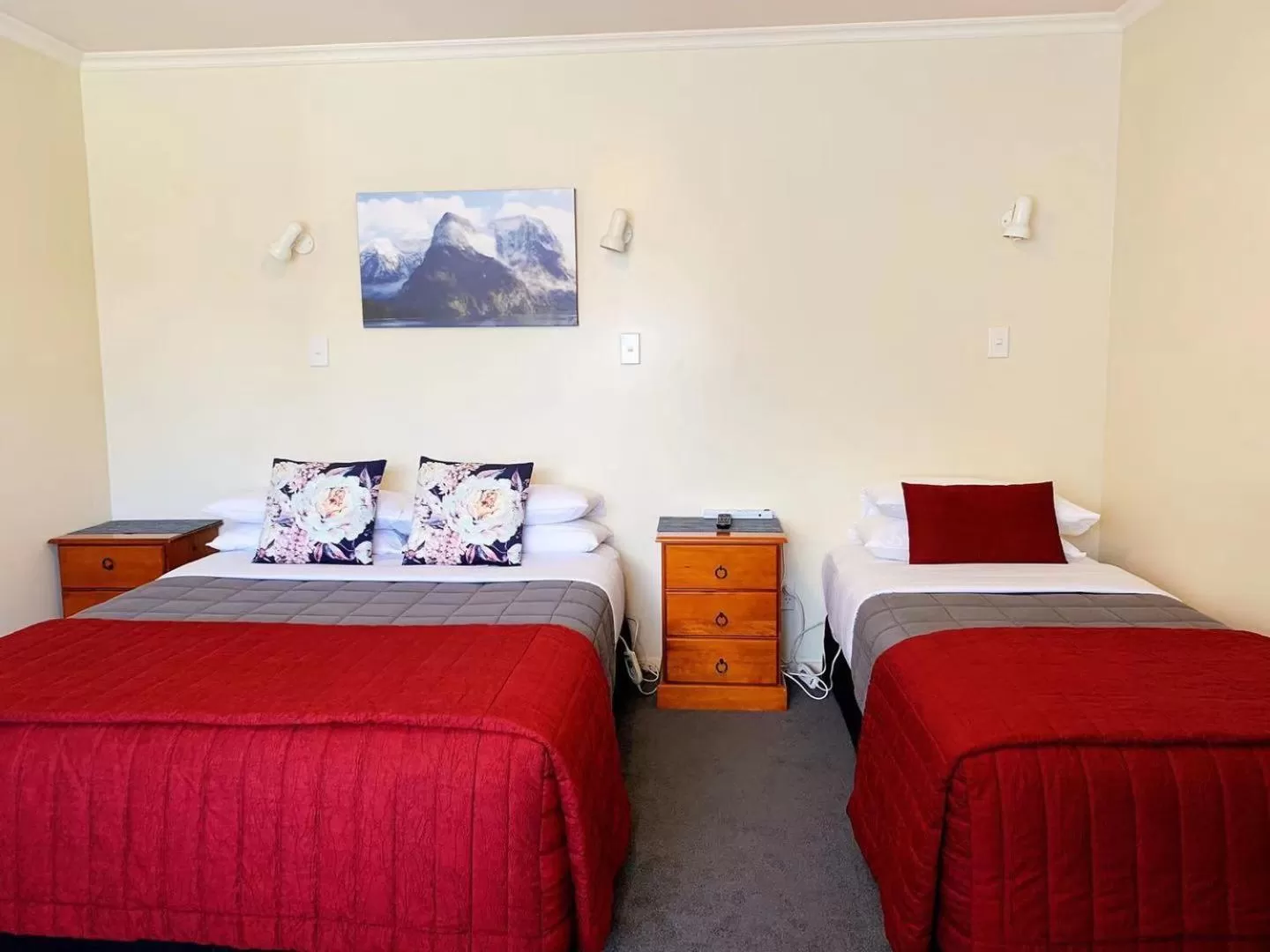 Bed in Amber Court Motel