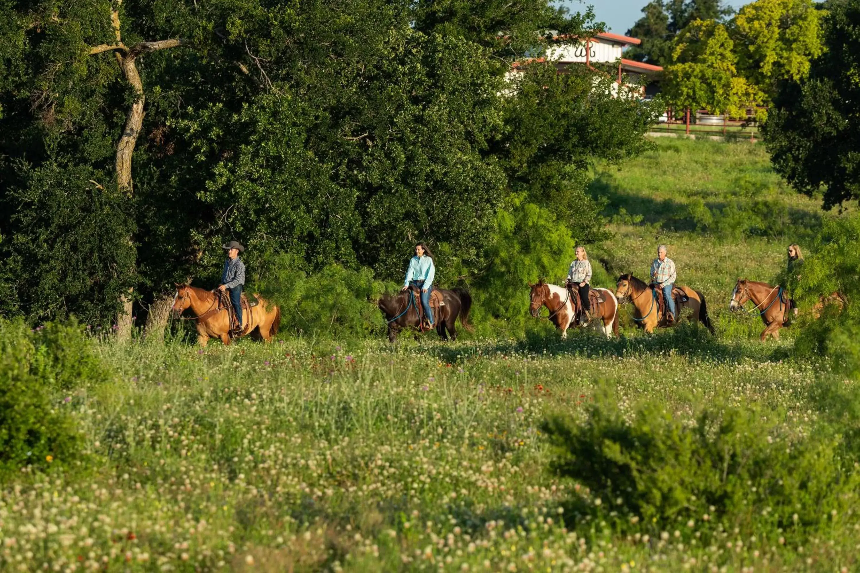 People, Horseback Riding in Wildcatter Ranch and Resort