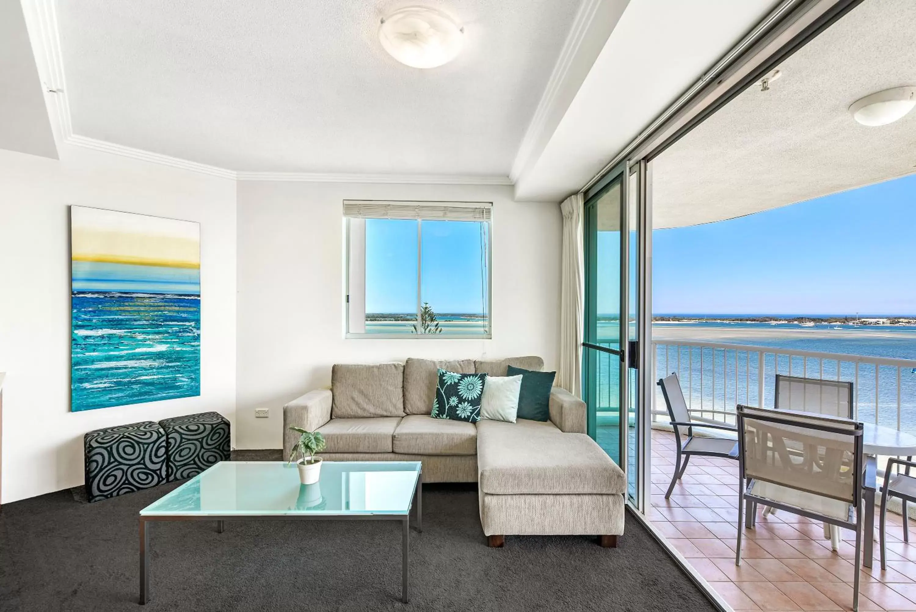 Balcony/Terrace, Sea View in Crystal Bay On The Broadwater