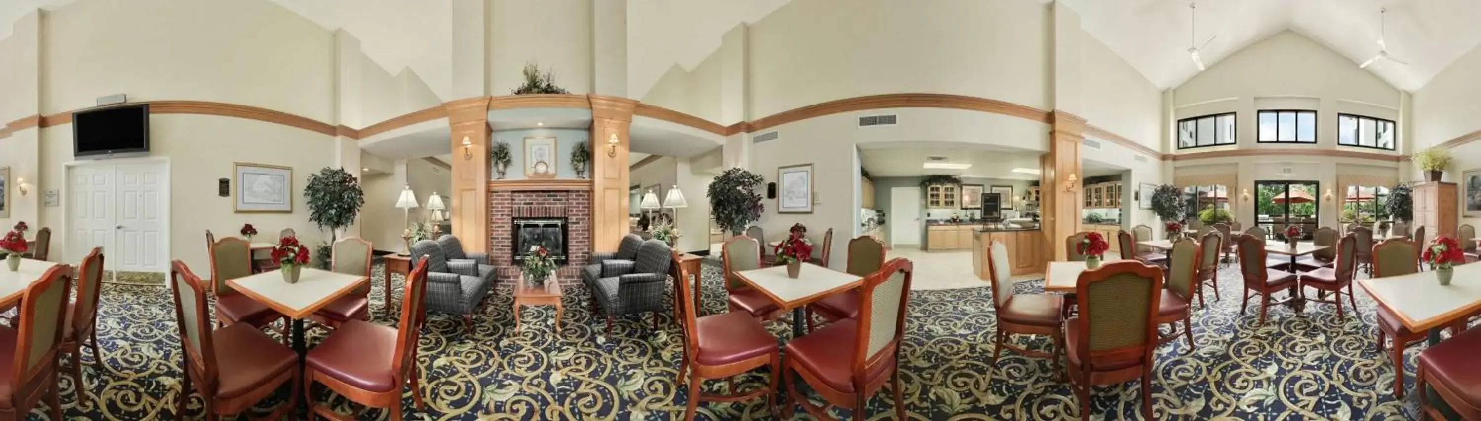 Lobby or reception, Restaurant/Places to Eat in Homewood Suites by Hilton Dayton South