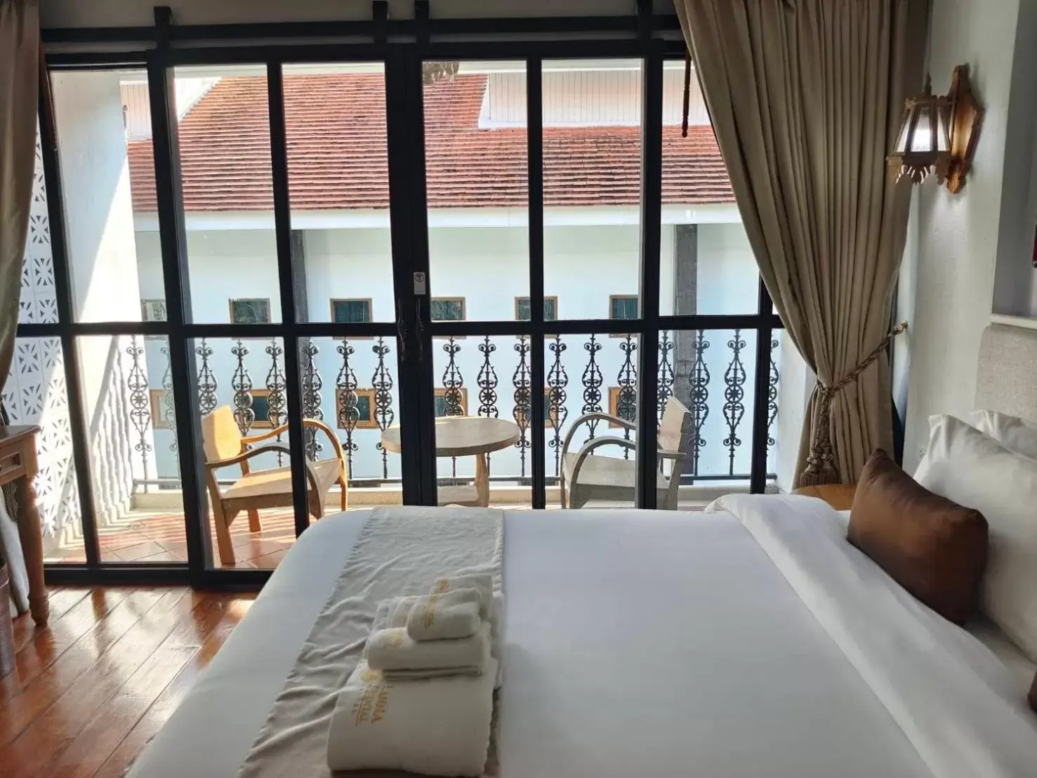 Balcony/Terrace in Lanna Oriental Hotel - SHA Extra Plus