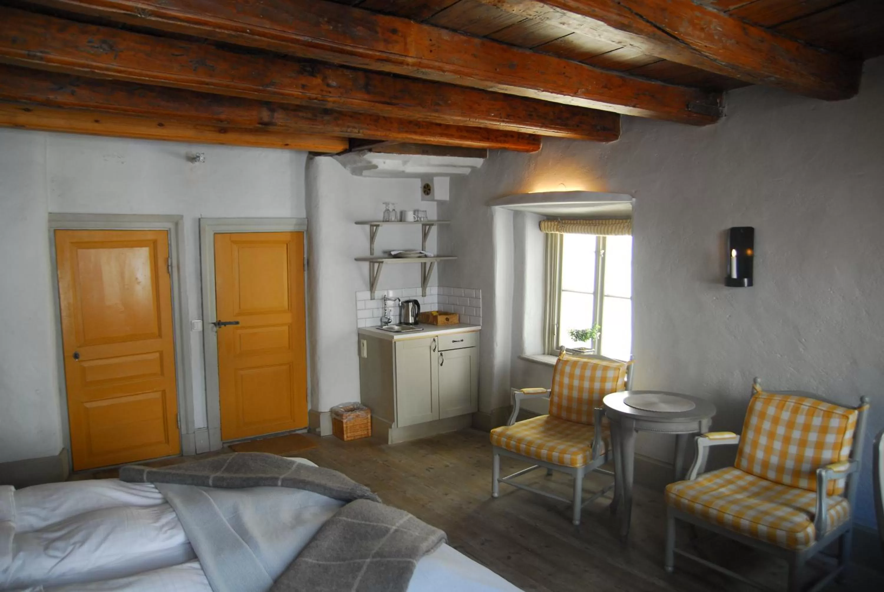 Bed in Hotel Sven Vintappare