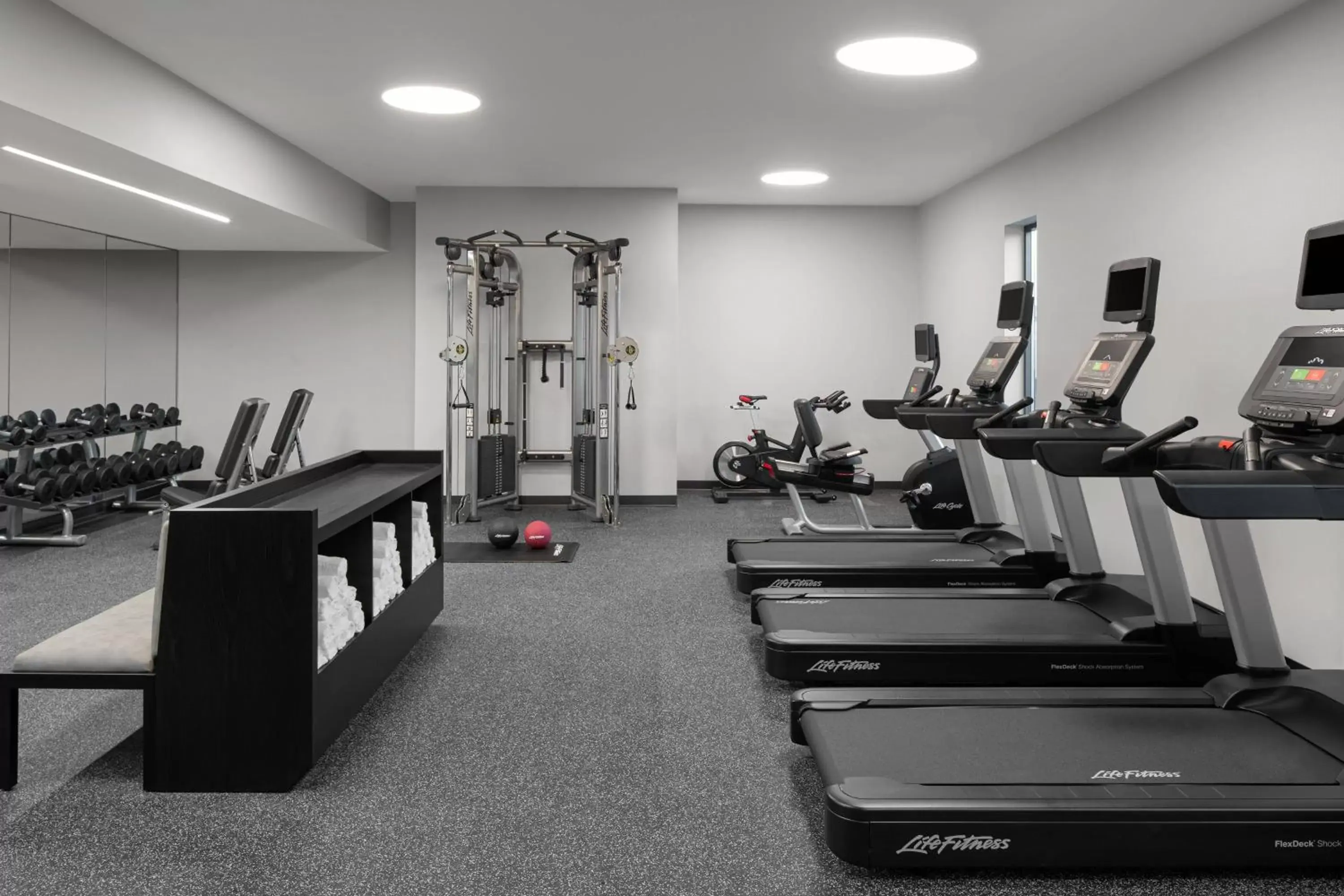 Fitness centre/facilities, Fitness Center/Facilities in AC Hotel by Marriott Santa Rosa Sonoma Wine Country