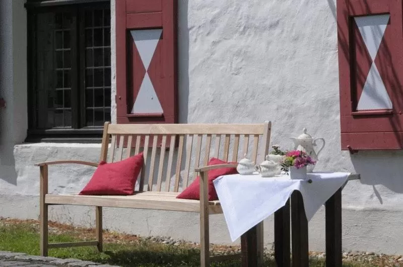 Balcony/Terrace in Malteser Komturei Hotel / Restaurant