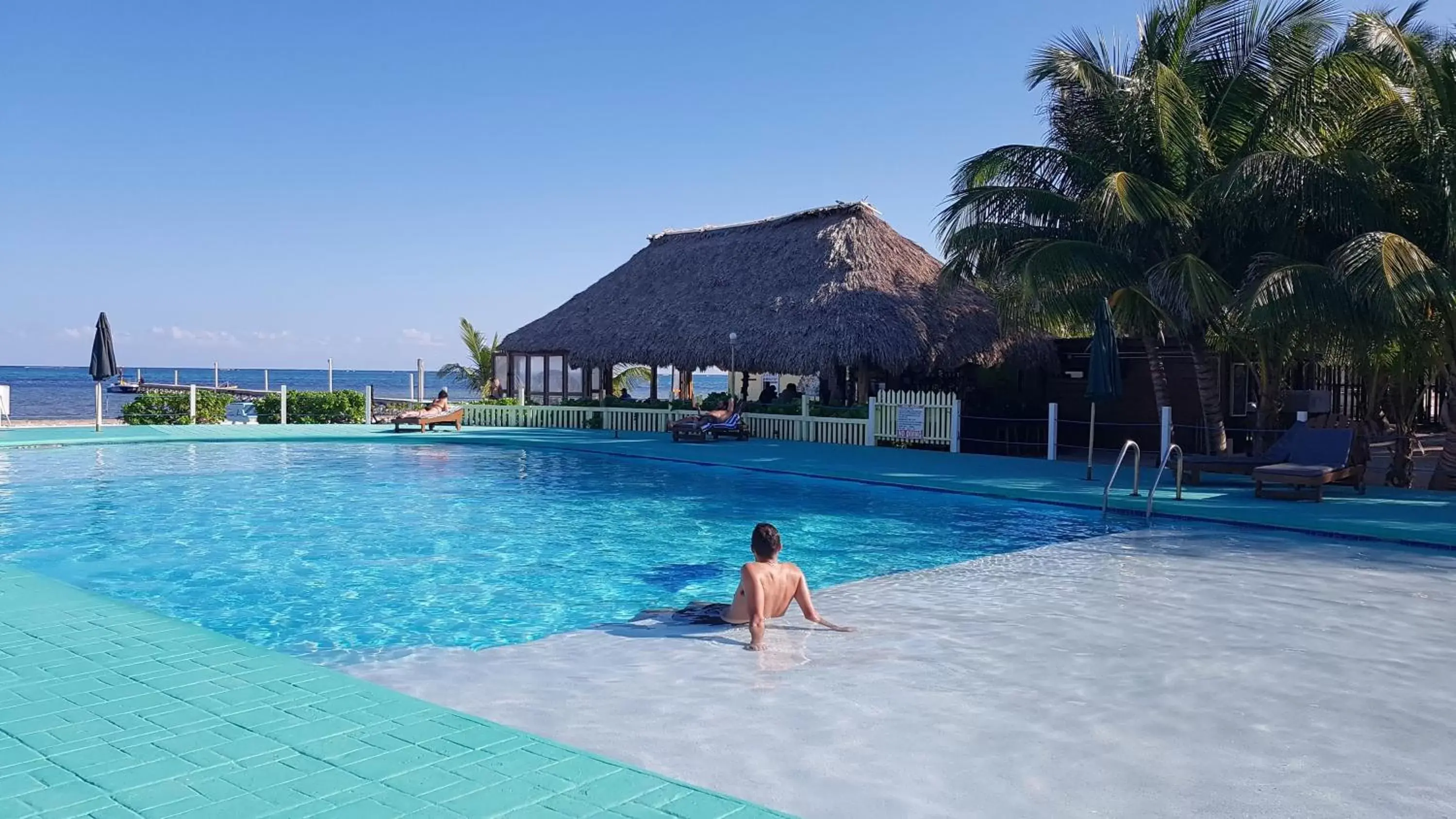 People, Swimming Pool in Royal Caribbean Resort