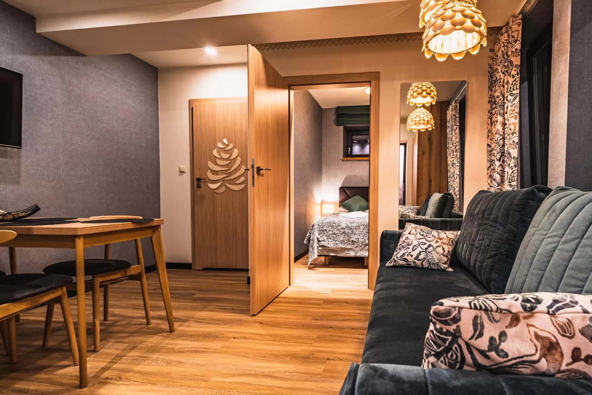 Living room in Apartamenty Jedlina