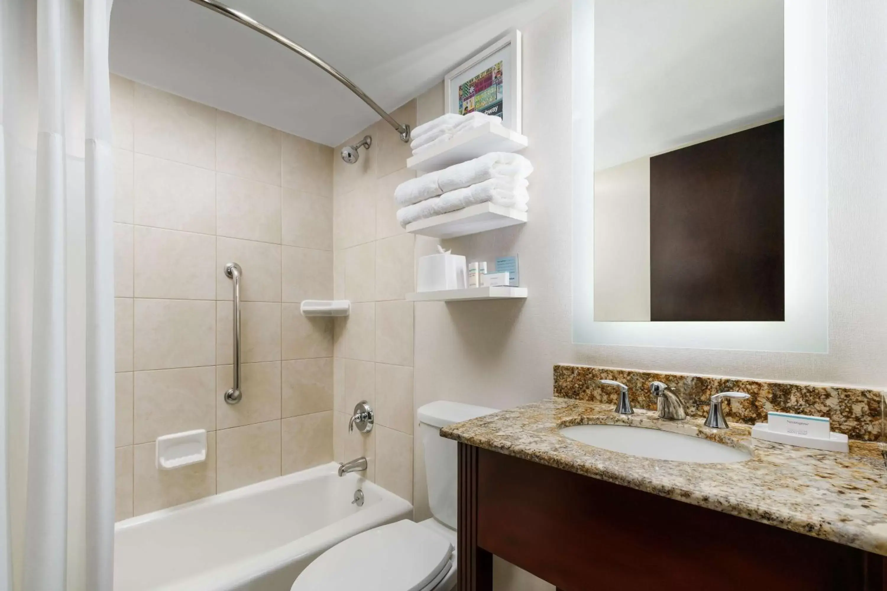 Bathroom in Hampton Inn Manhattan-35th St Empire State Bldg